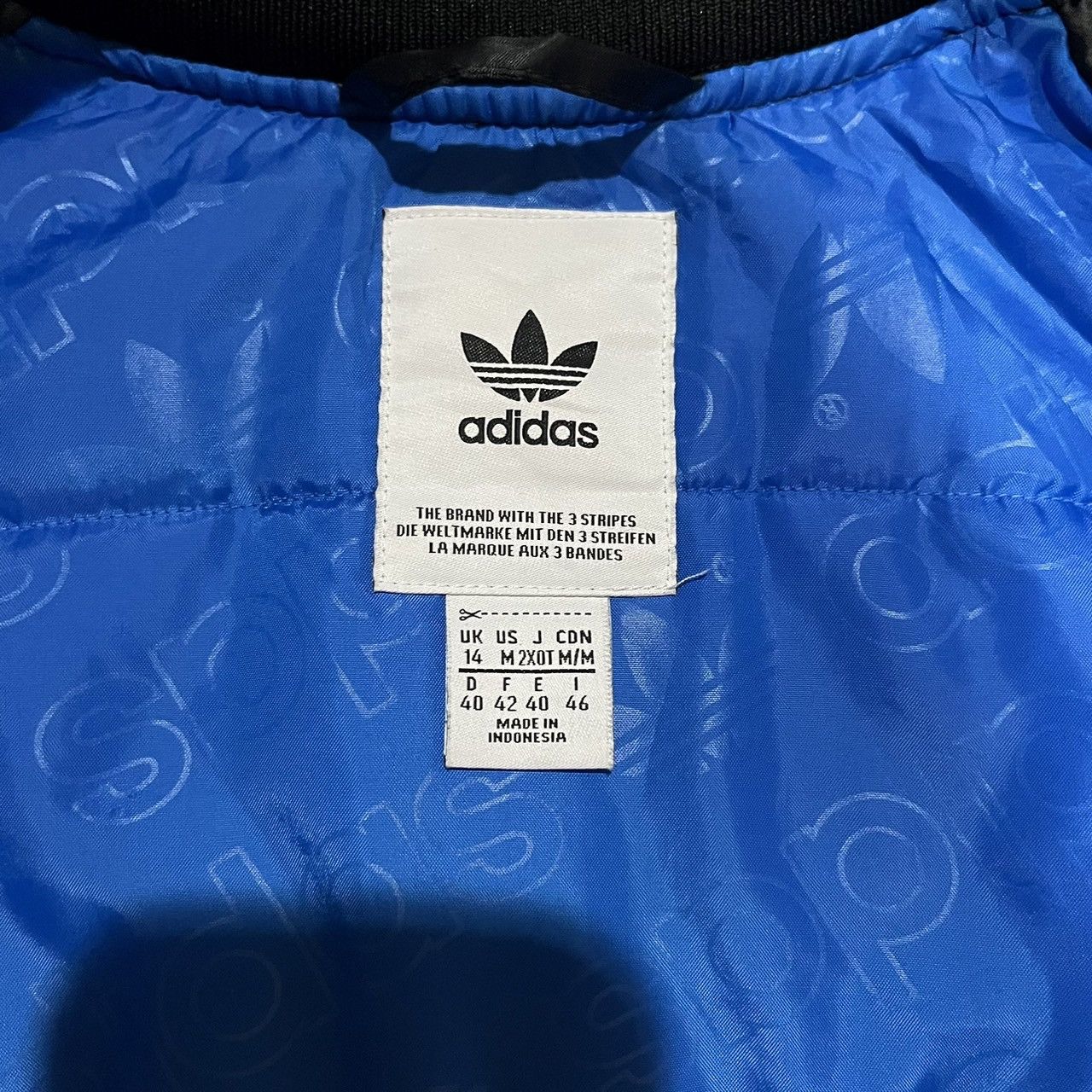 Adidas adidas women's cropped bomber jacket (free leopard tee) Size M / US 6-8 / IT 42-44 - 21 Thumbnail