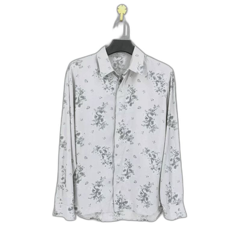 Dior dior floral print button-up shirt size 42 Size US M / EU 48-50 / 2 - 1 Thumbnail