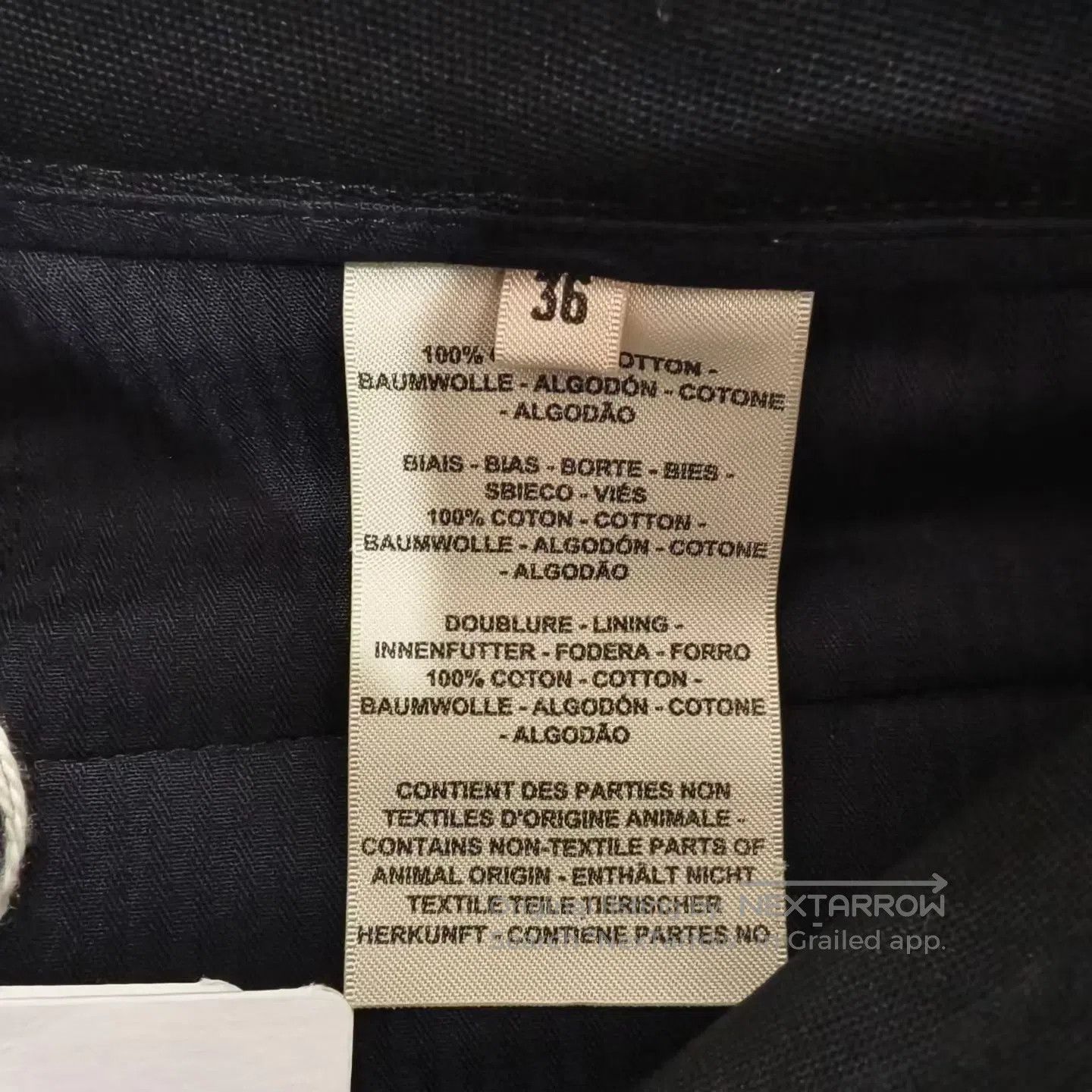 Hermes Hermes Black Wide Leg Trousers| Size 39" - 6 Thumbnail
