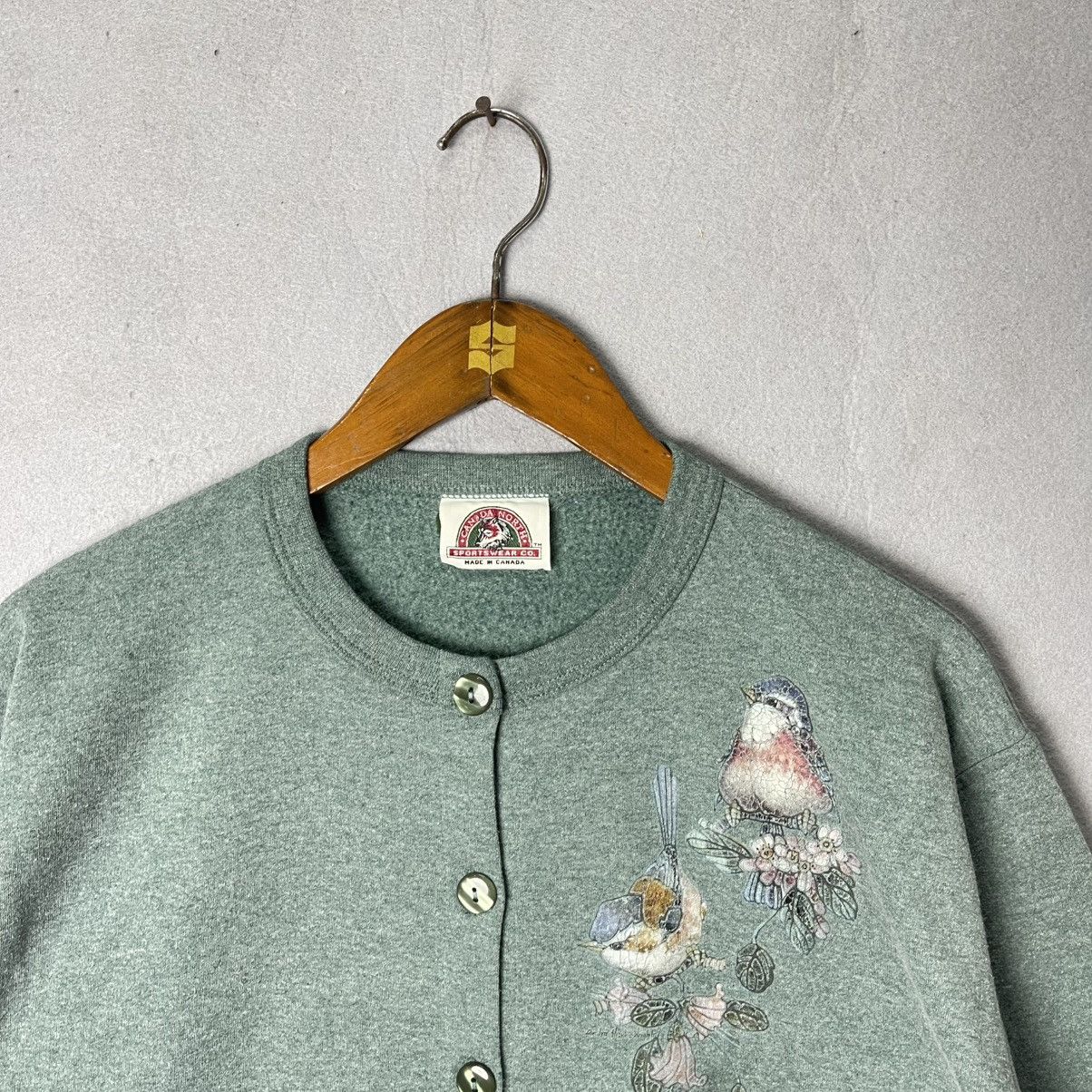 Vintage Vintage Canada North Butchart Gardens Cardigan Size M / US 6-8 / IT 42-44 - 2 Thumbnail