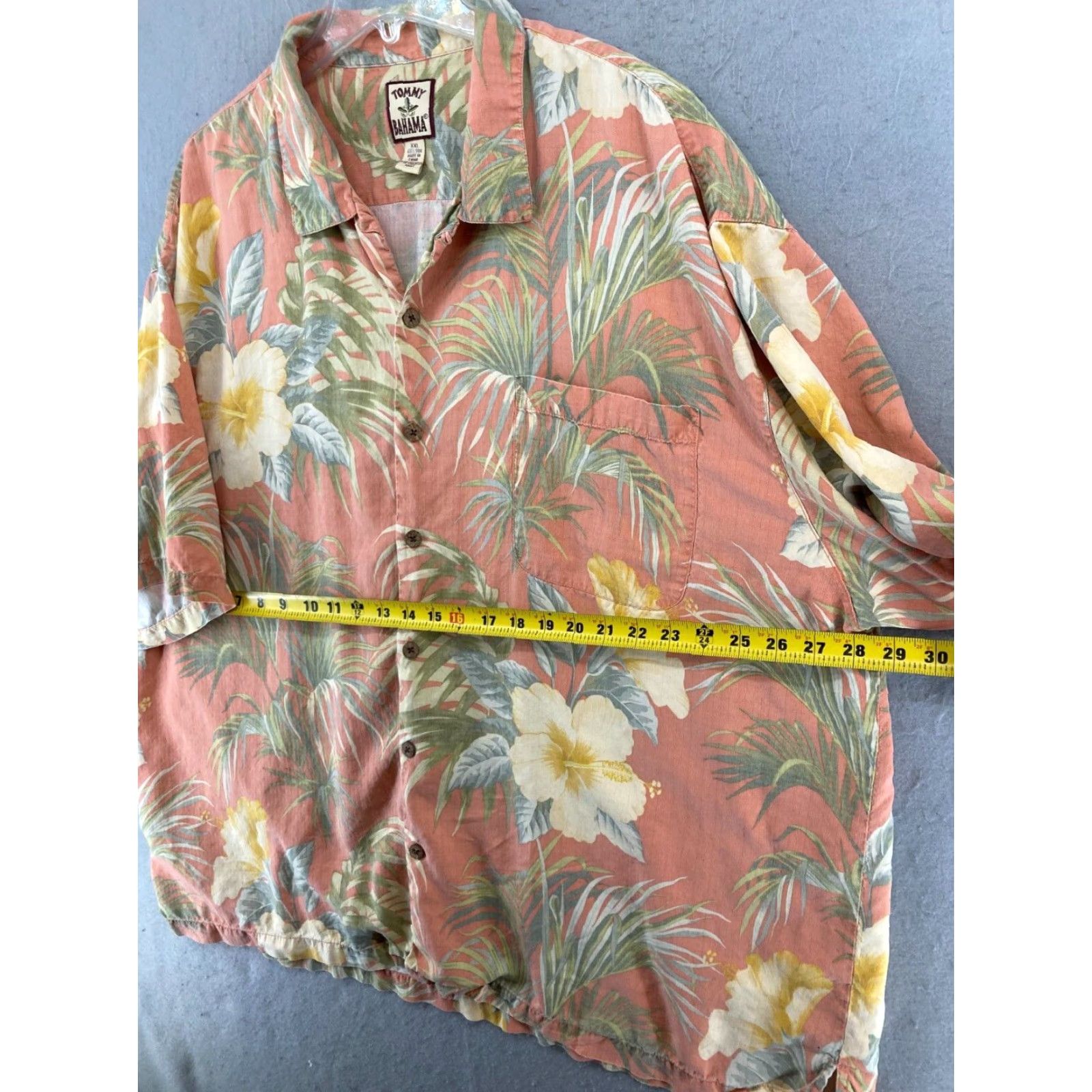 Tommy Bahama Tommy Bahama 2XL Mens Silk Floral Camp Shirt | Tropical Button-Up | Short Sleeve | Multicolor Size US XXL / EU 58 / 5 - 2 Thumbnail