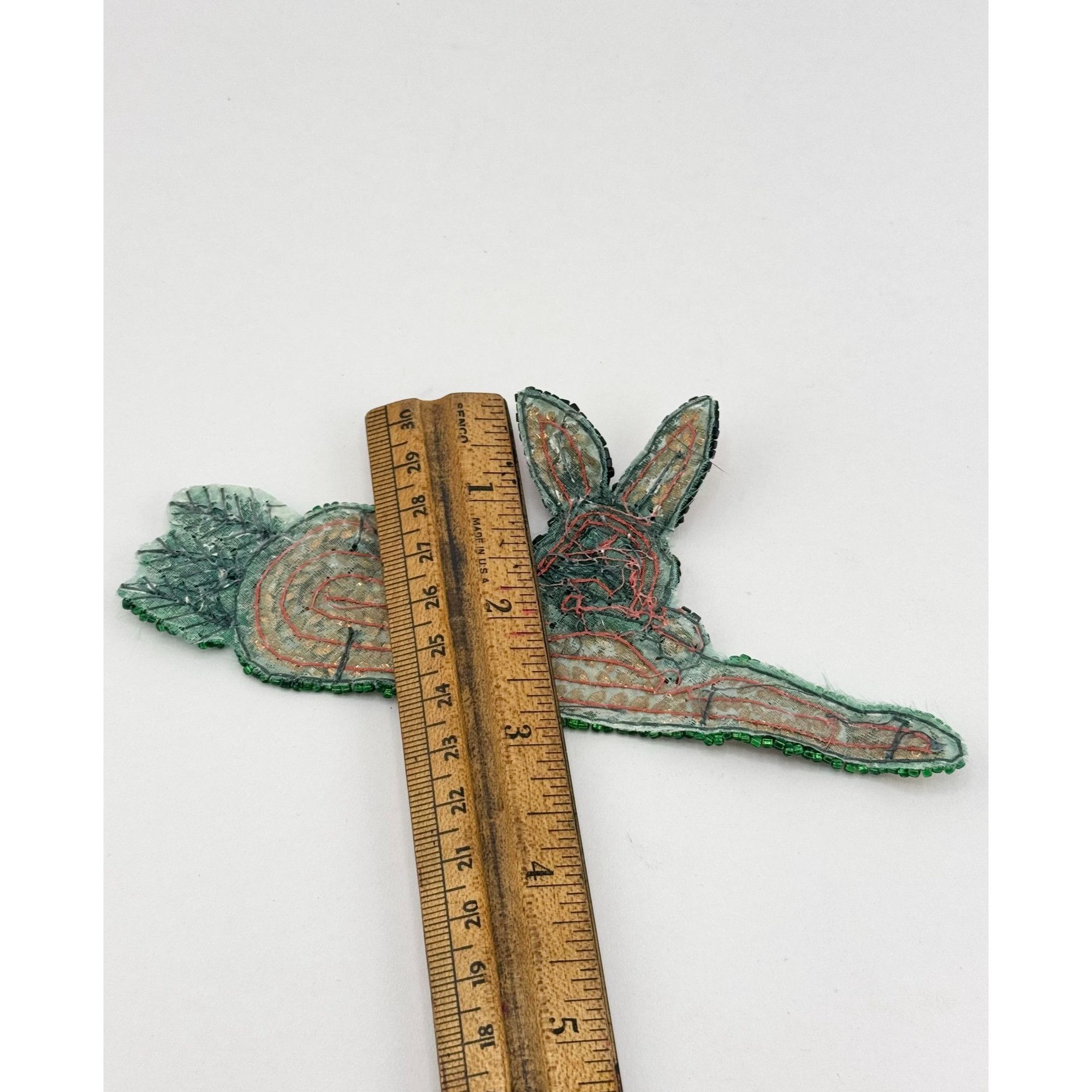Vintage Vintage Sequin Beaded Applique Embroidered Patch Sew On East Size ONE SIZE - 6 Thumbnail