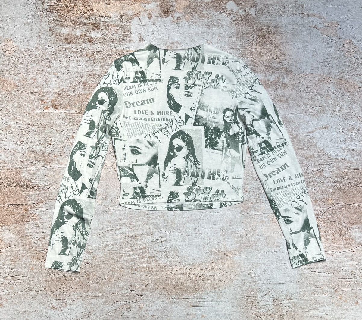 Japanese Brand Vintage crop top long sleeve Size S / US 4 / IT 40 - 5 Thumbnail