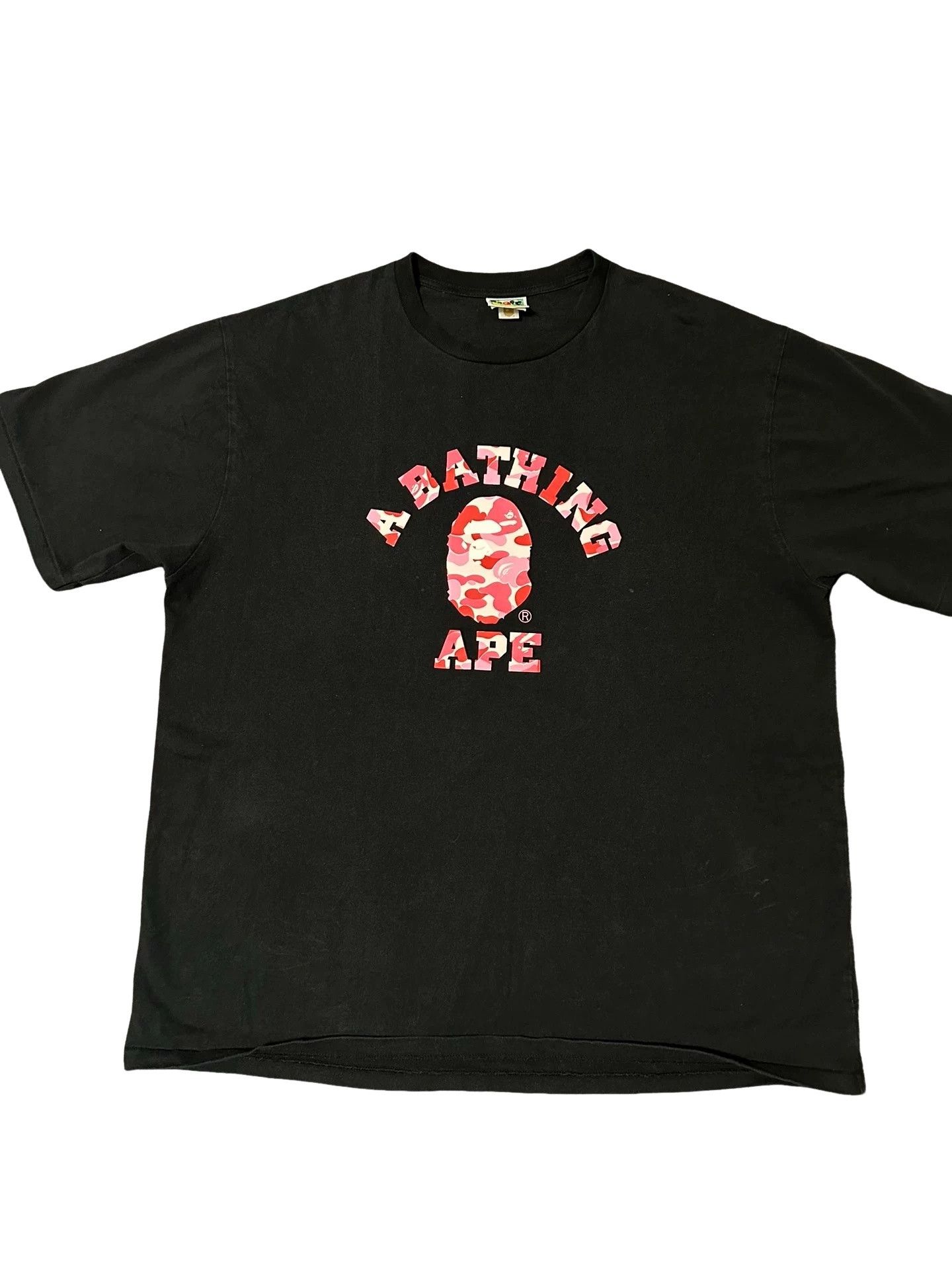 Bape BAPE Pink Camo Ape Head T-Shirt Size 3XL Size US XXL / EU 58 / 5 - 1 Thumbnail