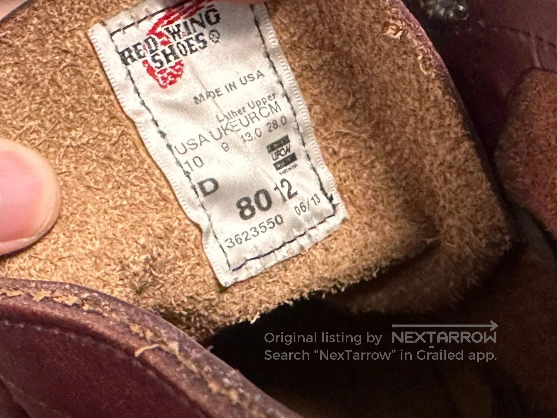 Red Wing Red Wing 8012 Munson Last Boot. Size US 10 / EU 43 - 8 Thumbnail