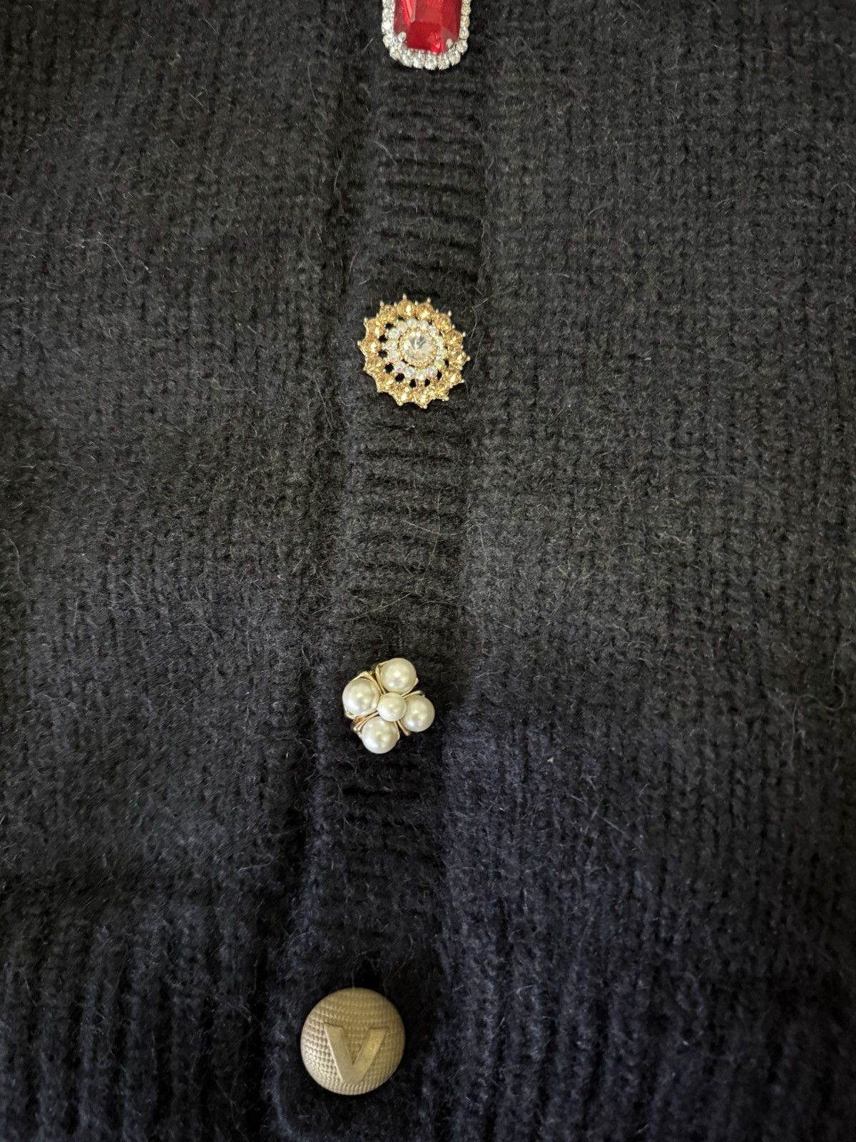 Vetements VETEMENTS ' FANCY BUTTON ' CARDIGAN Size US XS / EU 42 / 0 - 4 Thumbnail