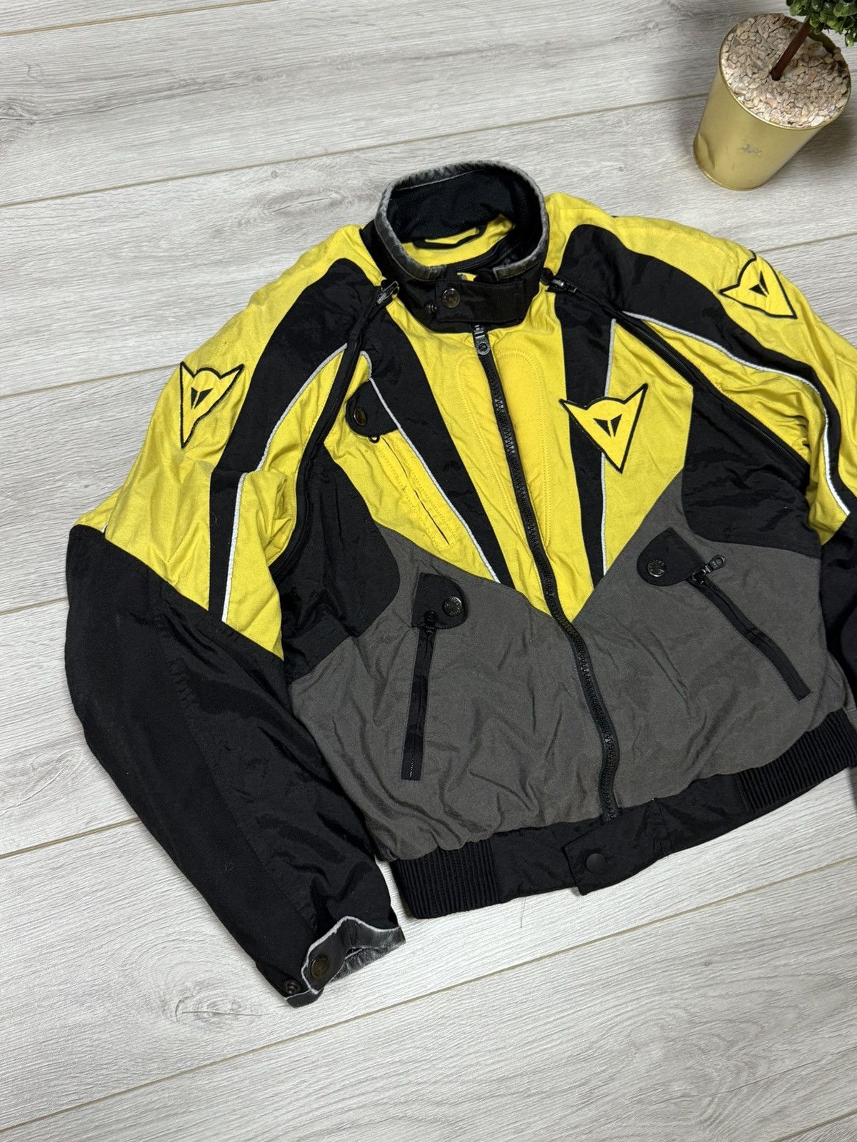 Dainese Dainese leather inserts insulated vintage protection jacket Size US M / EU 48-50 / 2 - 3 Thumbnail