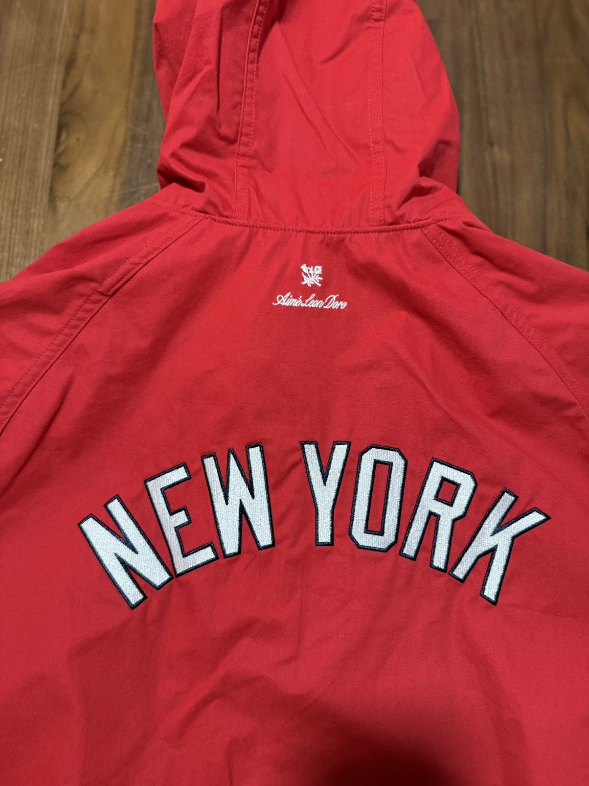 Aime Leon Dore Aime Leon Dore New York Yankees Lightweight Hooded Jacket Size US XXL / EU 58 / 5 - 13 Thumbnail