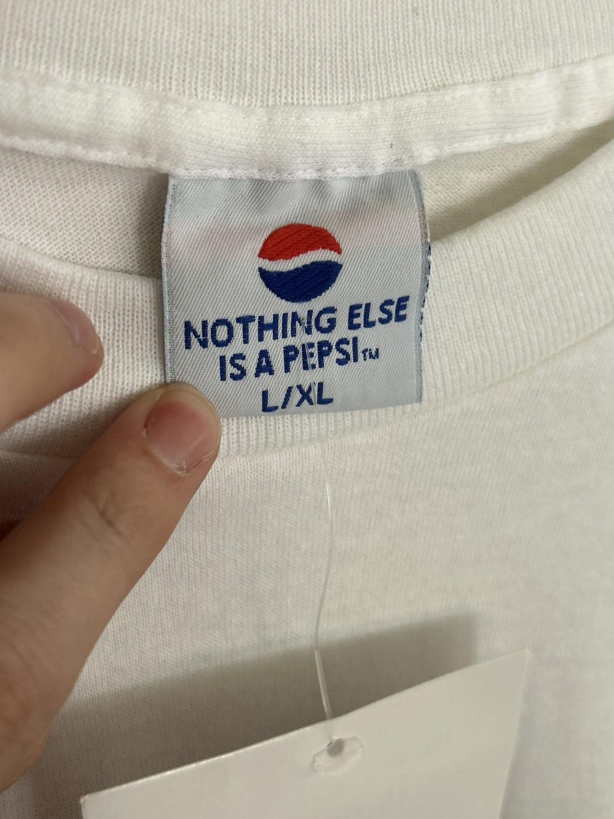 Pepsi Vintage Nothing Else Is A Pepsi Promo T-shirt Size US XL / EU 56 / 4 - 5 Thumbnail
