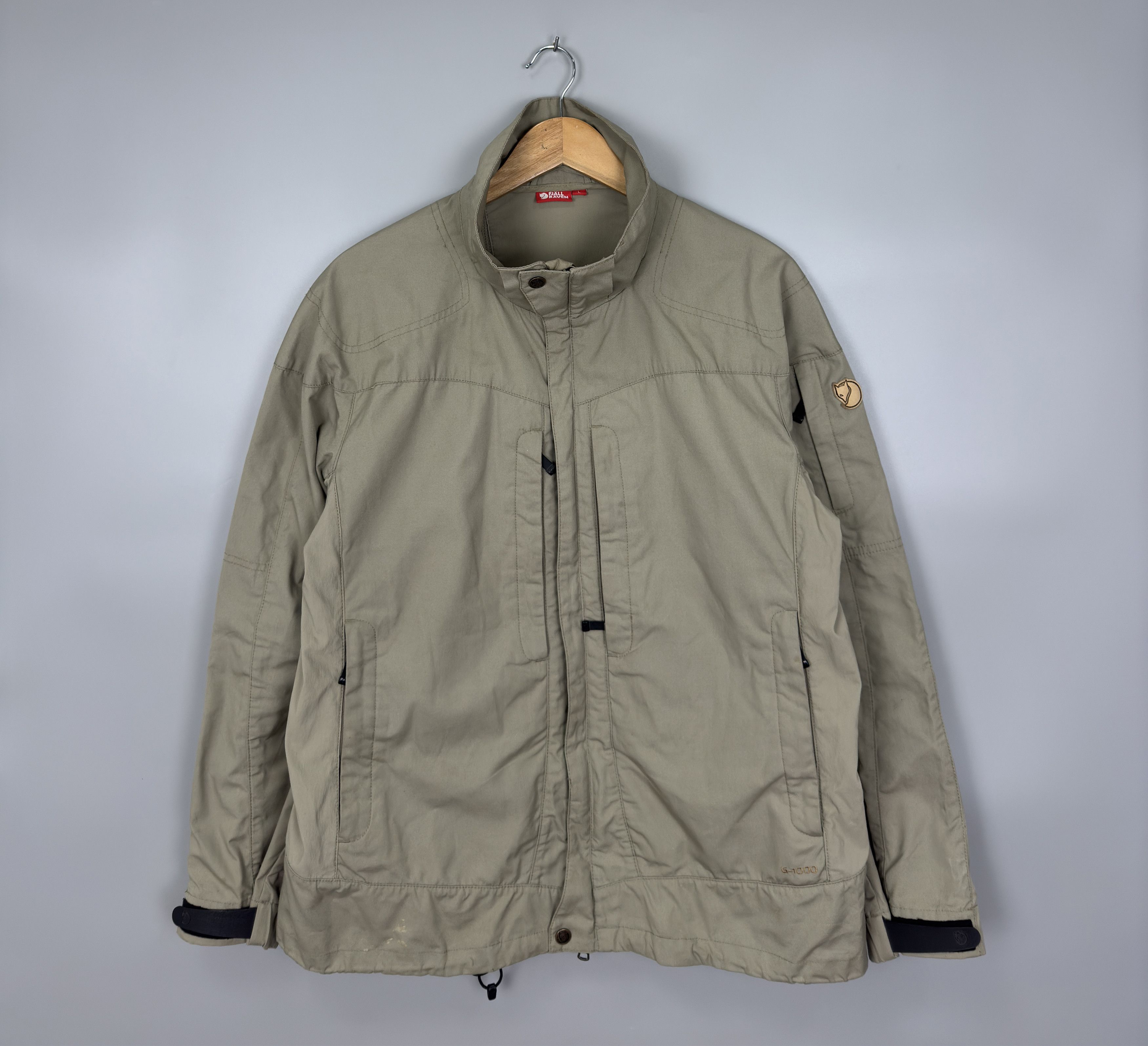 Fjallraven Fjallraven Alta G1000 Trekking Outdoor Waterproof Jacket Size US L / EU 52-54 / 3 - 1 Thumbnail