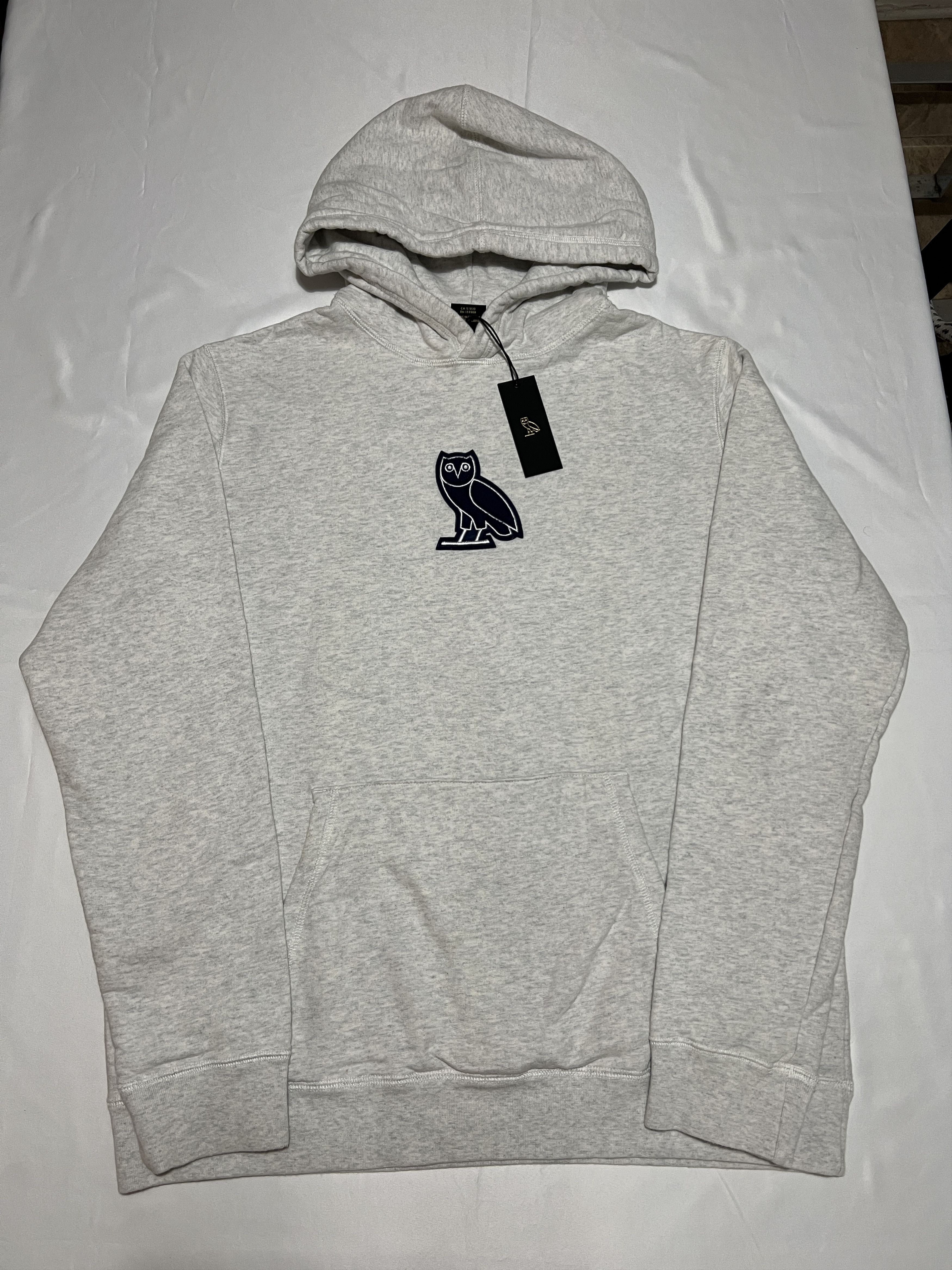 Drake OVO Classic Owl Hoodie Ash Grey 2020 Size US XL / EU 56 / 4 - 3 Thumbnail