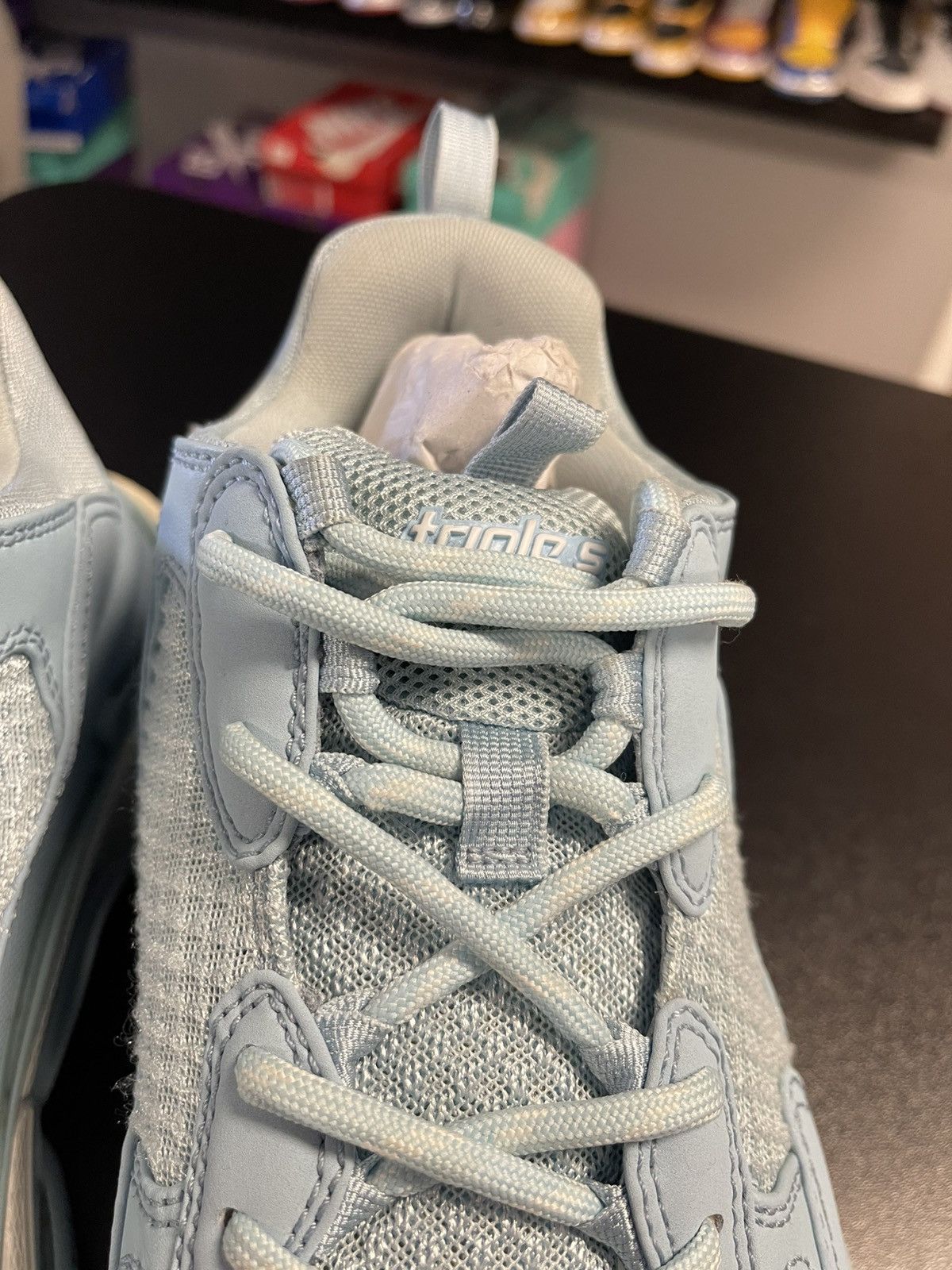 Balenciaga Size 12US/45US - Balenciaga Triple S "Light Blue" Size US 12 / EU 45 - 6 Thumbnail