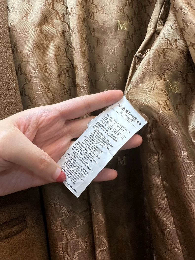 Max Mara Max Mara Classic Double Face Cashmere Coat 101801 Size XL / US 12-14 / IT 48-50 - 5 Thumbnail