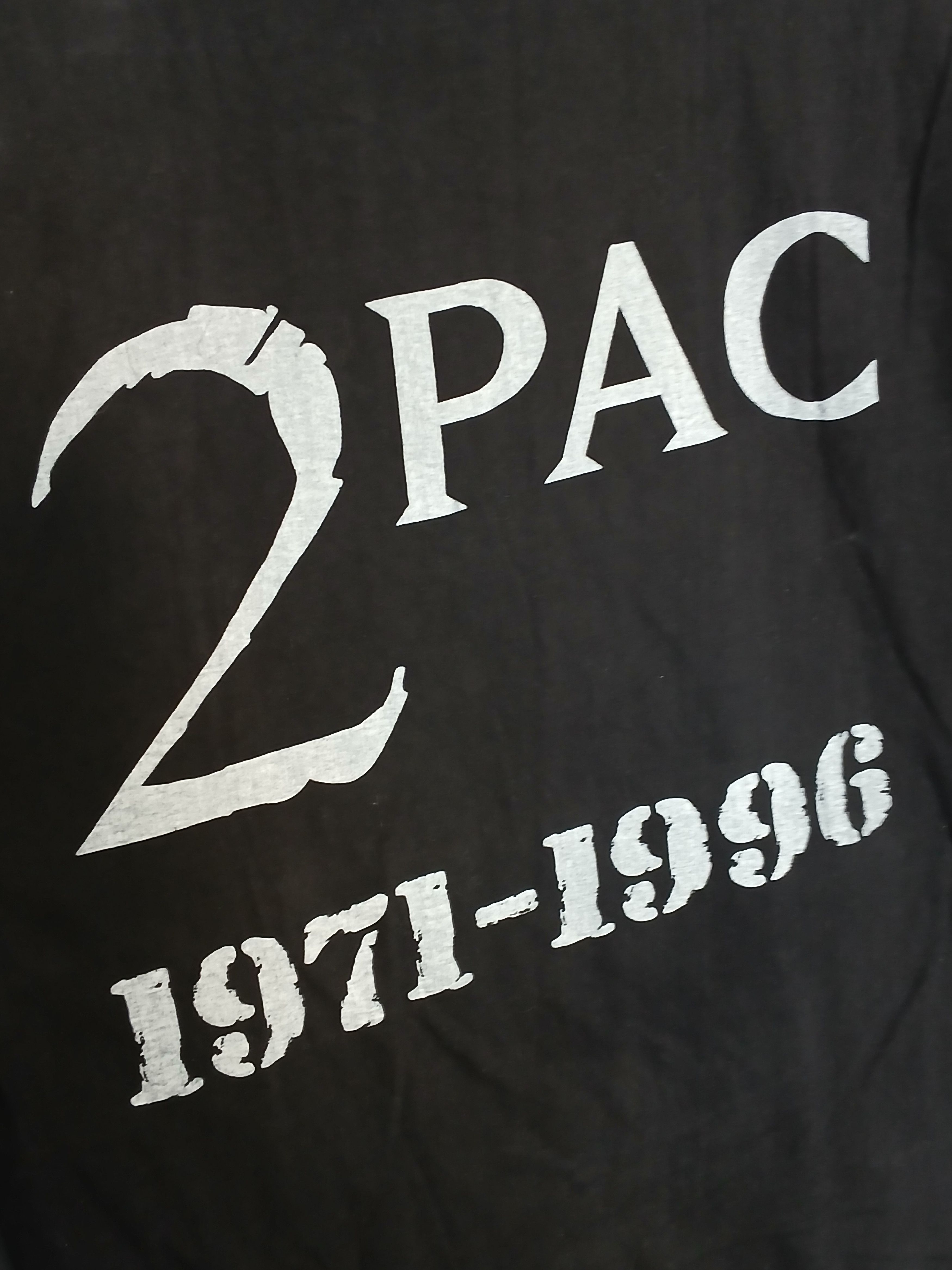 Rap Tees × Vintage Vintage 2Pac T-Shirt Size US M / EU 48-50 / 2 - 4 Thumbnail