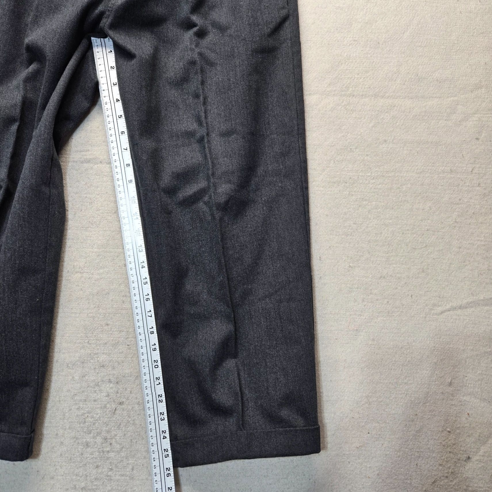 Nautica Nautica Hampton Pant Dress Wool Blend Dress Pants Flint Heather Men's 36 X 34 Size US 36 / EU 52 - 6 Thumbnail