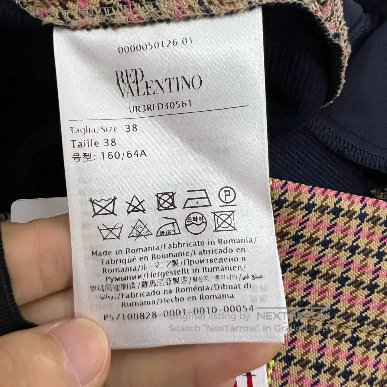 Valentino Valentino Plaid Shorts. Size 37" - 4 Thumbnail