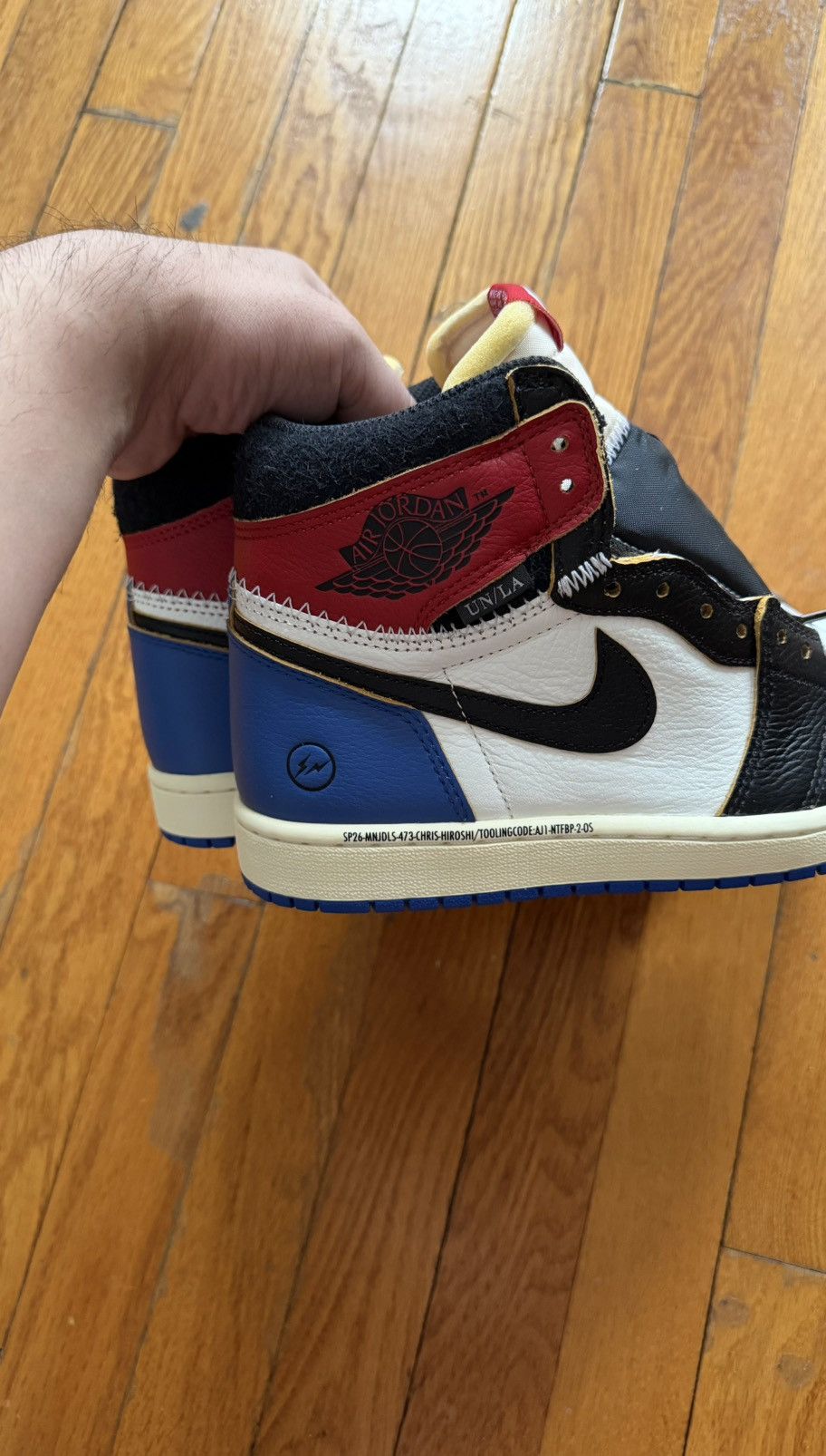 Jordan Brand × Union LA jordan x fragment x union Size US 8.5 / EU 41-42 - 4 Thumbnail
