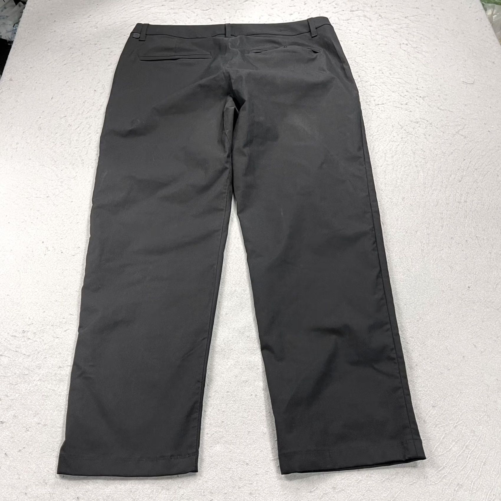 Lululemon Lululemon Pants Mens 38x31 Black Warpstreme Classic Casual Chino Button Polo? Size US 38 / EU 54 - 6 Thumbnail