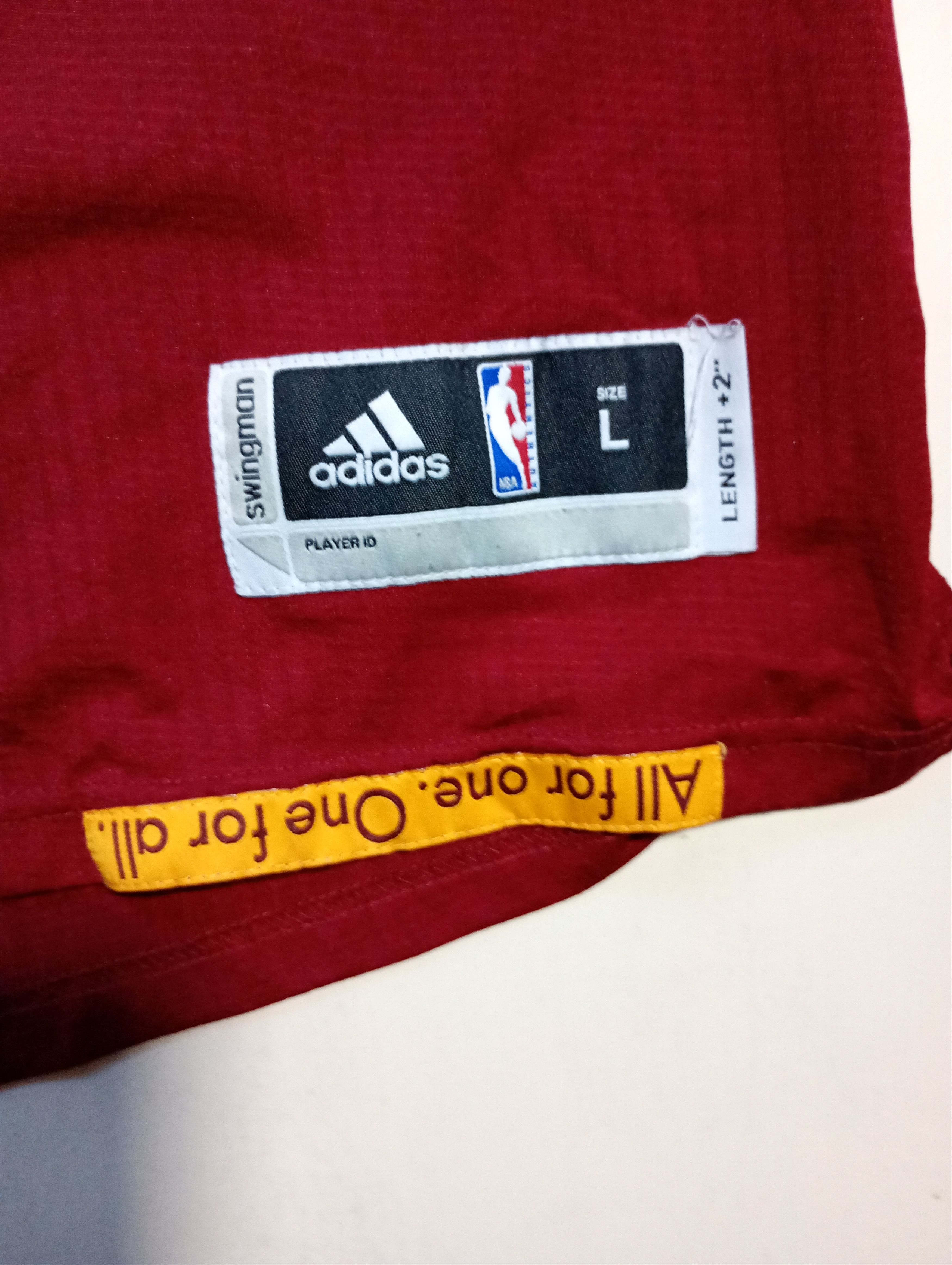 Adidas Adidas NBA Cleveland Cavaliers Jersey #2 Irving 2010-2011 Size US L / EU 52-54 / 3 - 5 Thumbnail