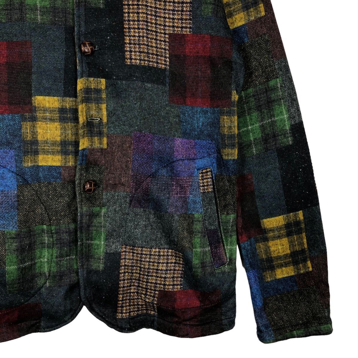 Japanese Brand 🔥Rare Patch Work Design Rare Colour Issey Miyake Design Size US L / EU 52-54 / 3 - 4 Thumbnail