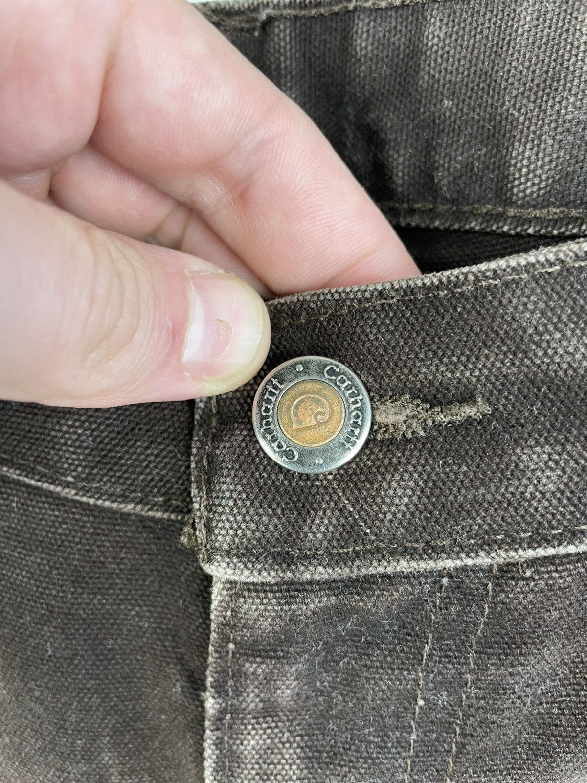 Carhartt vintage carhartt double knee carpenter pants Size US 31 - 10 Thumbnail
