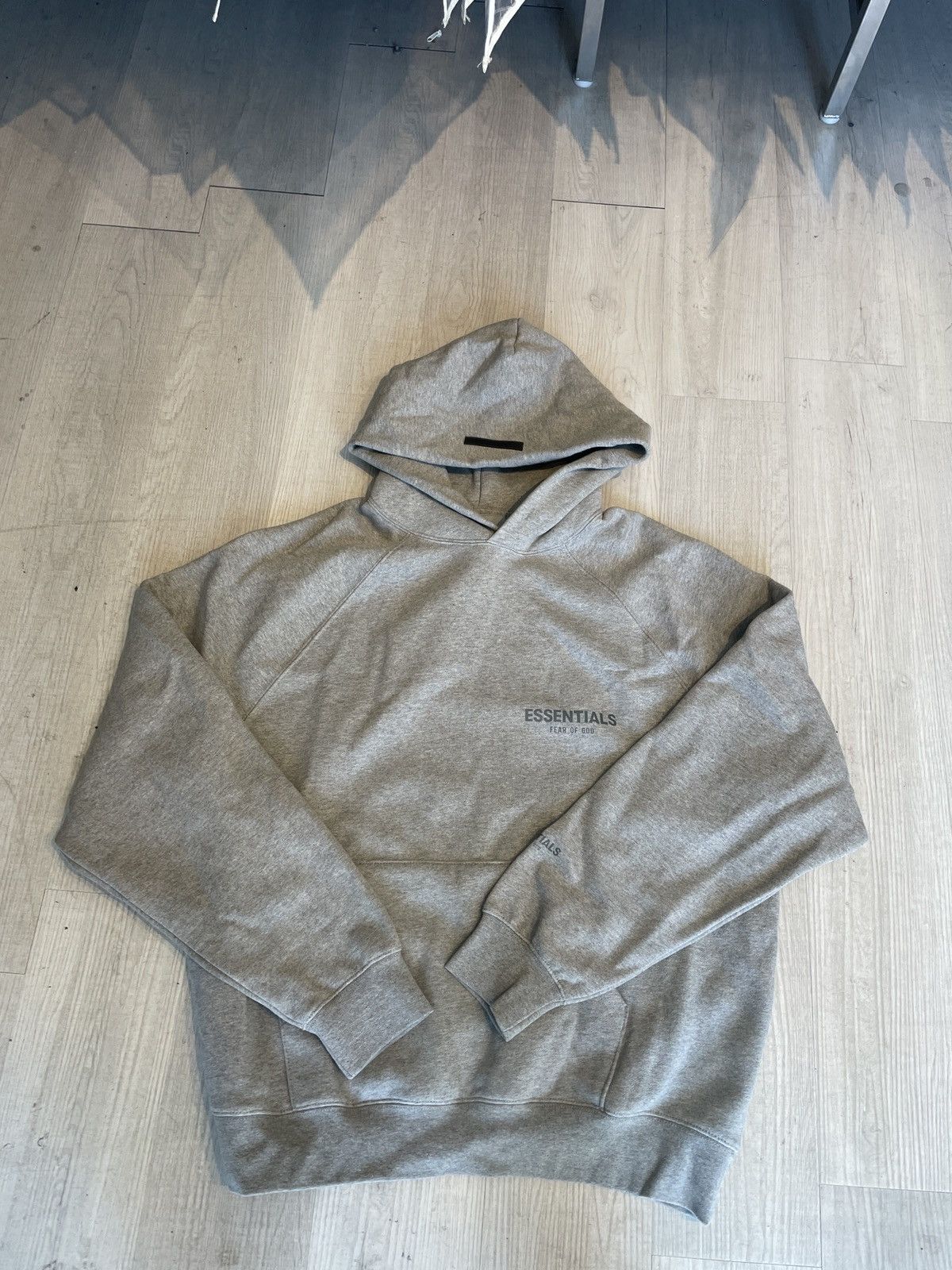 Essentials × Fear of God Fear of God Essentials Heather Oatmeal Hoodie M Size US M / EU 48-50 / 2 - 1 Thumbnail