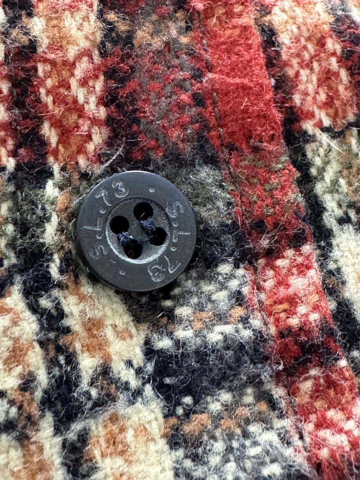 Japanese Brand S.L 72 Flannel Shirt Size US XL / EU 56 / 4 - 6 Thumbnail