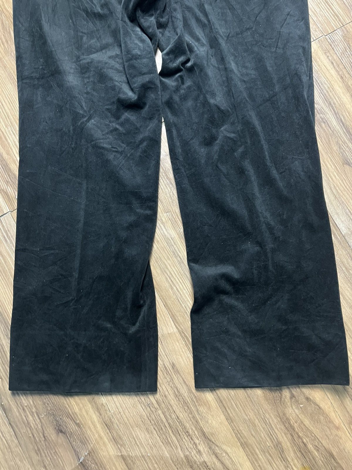 Balenciaga VINTAGE BALENCIAGA BB Sports Velvet Trousers (40) Size US 31 - 14 Thumbnail