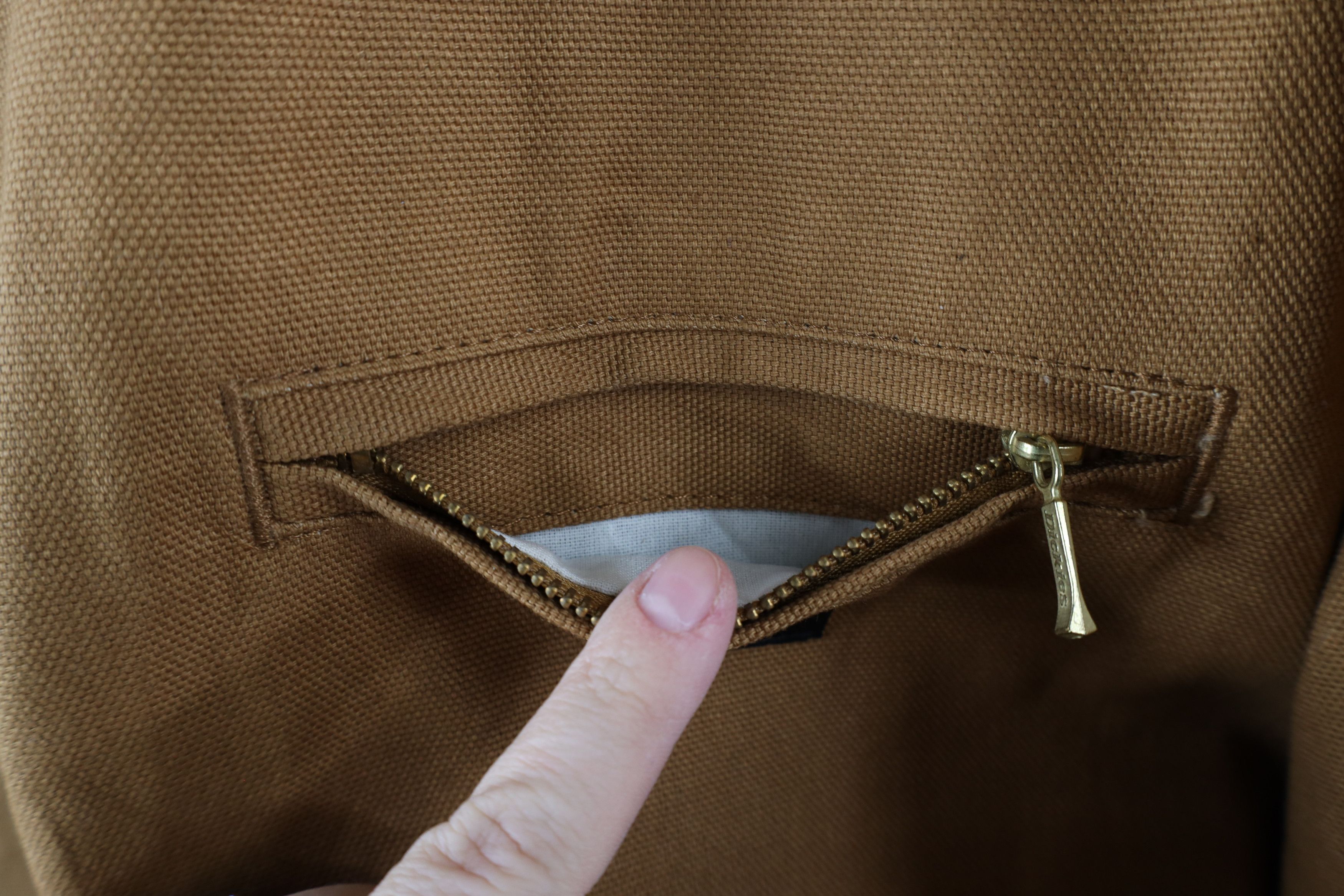 Dickies × Vintage Vintage Dickies Lined Detroit Bomber Jacket Duck Brown Size US XXL / EU 58 / 5 - 7 Thumbnail