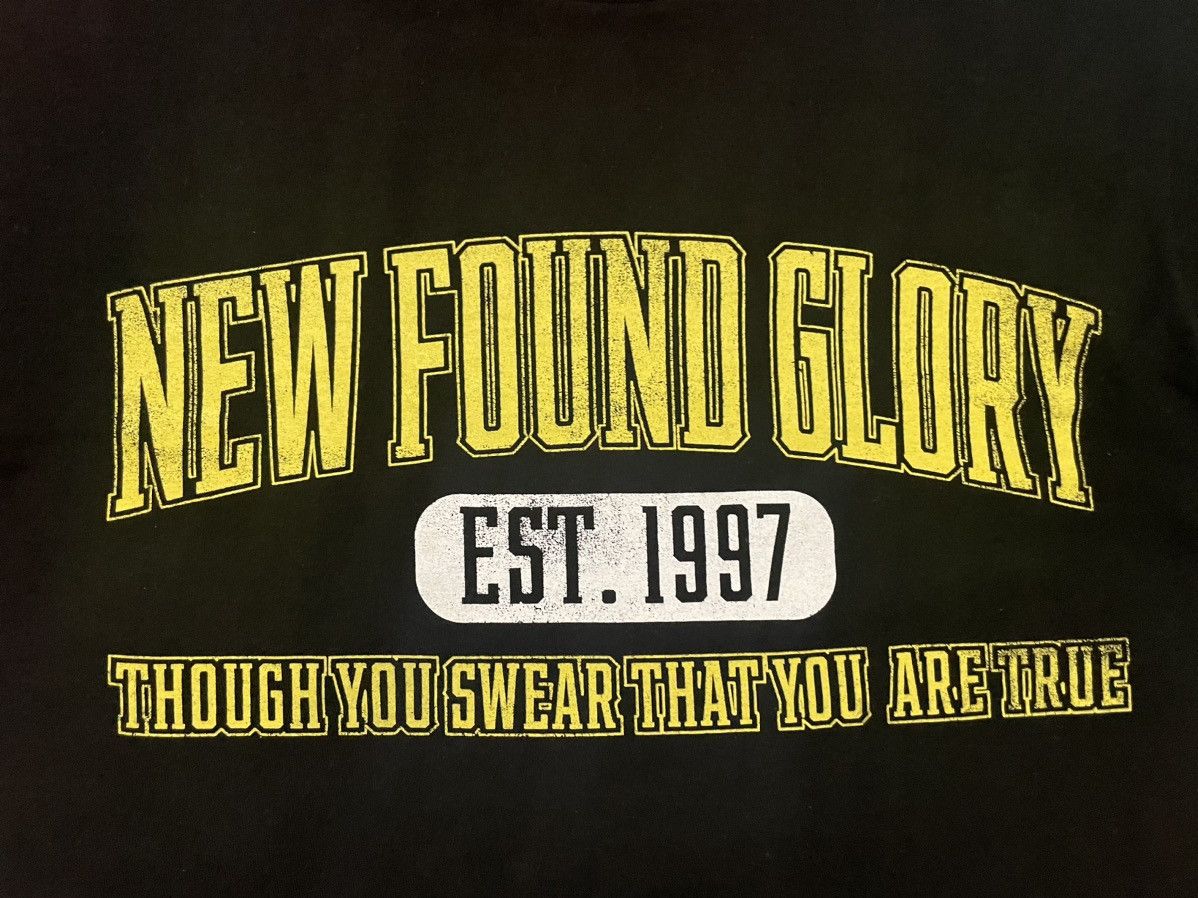 Band Tees × Vintage New Found Glory Punk Rock Band Tshirt Size US S / EU 44-46 / 1 - 3 Thumbnail