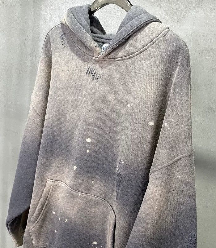 Japanese Brand × Vintage Retro punk paint splatter distressed faded hoodie Size US M / EU 48-50 / 2 - 4 Thumbnail