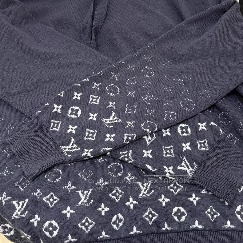 Louis Vuitton Louis Vuitton Full-print gradient knitted sweatshirt Size US XS / EU 42 / 0 - 6 Thumbnail