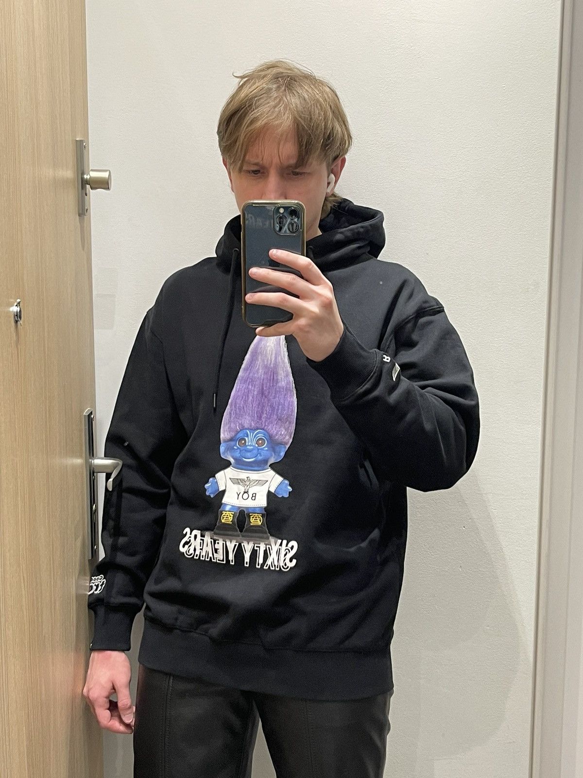 Boy London Boy London X Trolls 60 Anniversary Logo Movie Black Hoodie Size US M / EU 48-50 / 2 - 1 Thumbnail