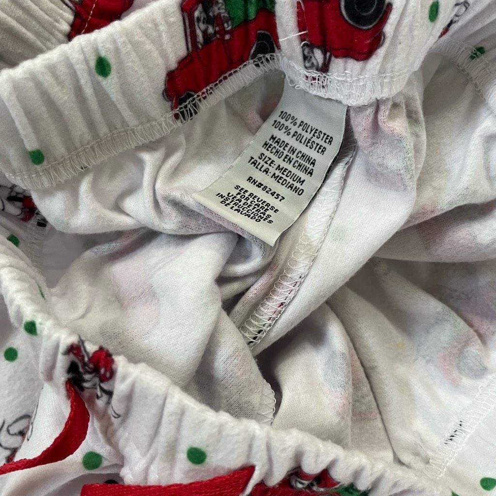 Disney Disney Mickey Mouse 2pc Flannel Santa Christmas Tree Pajamas Size ONE SIZE - 5 Thumbnail
