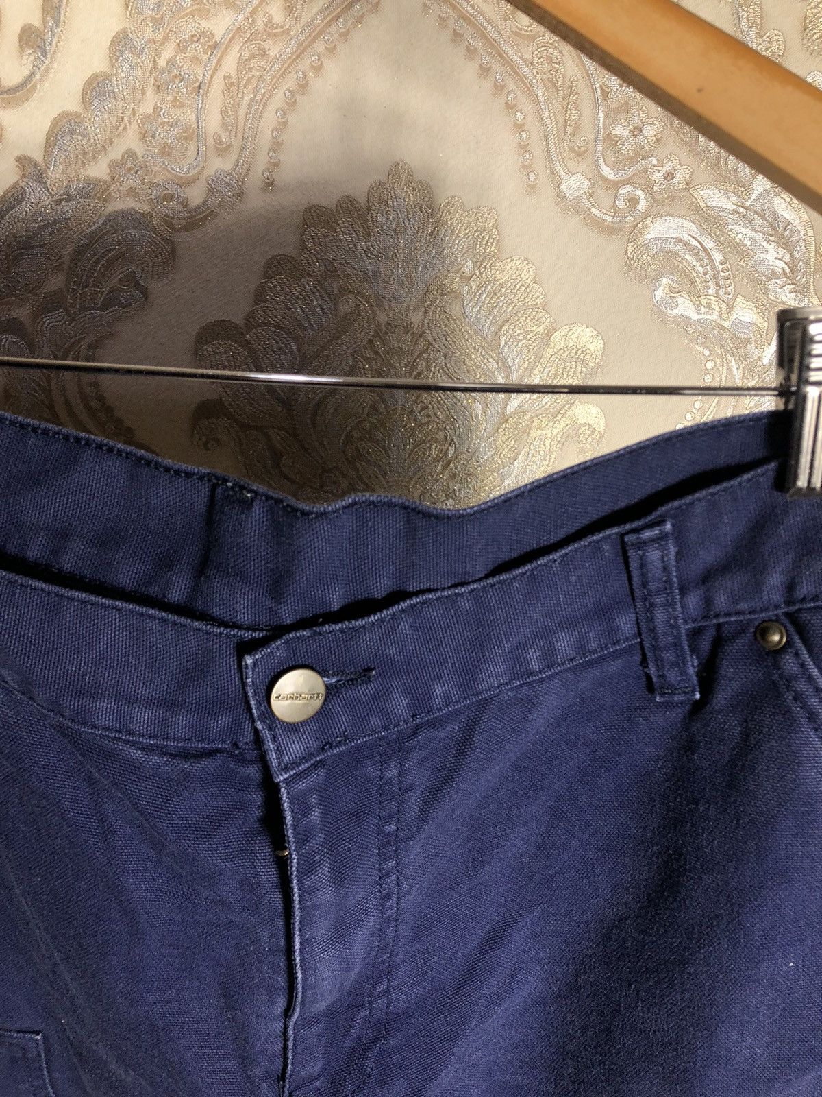 Carhartt Wip × Vintage VERY RARE CARHARTT WORK IN PROGRESS LINCOLN DOUBLE KNEE PANT Size US 33 - 6 Thumbnail