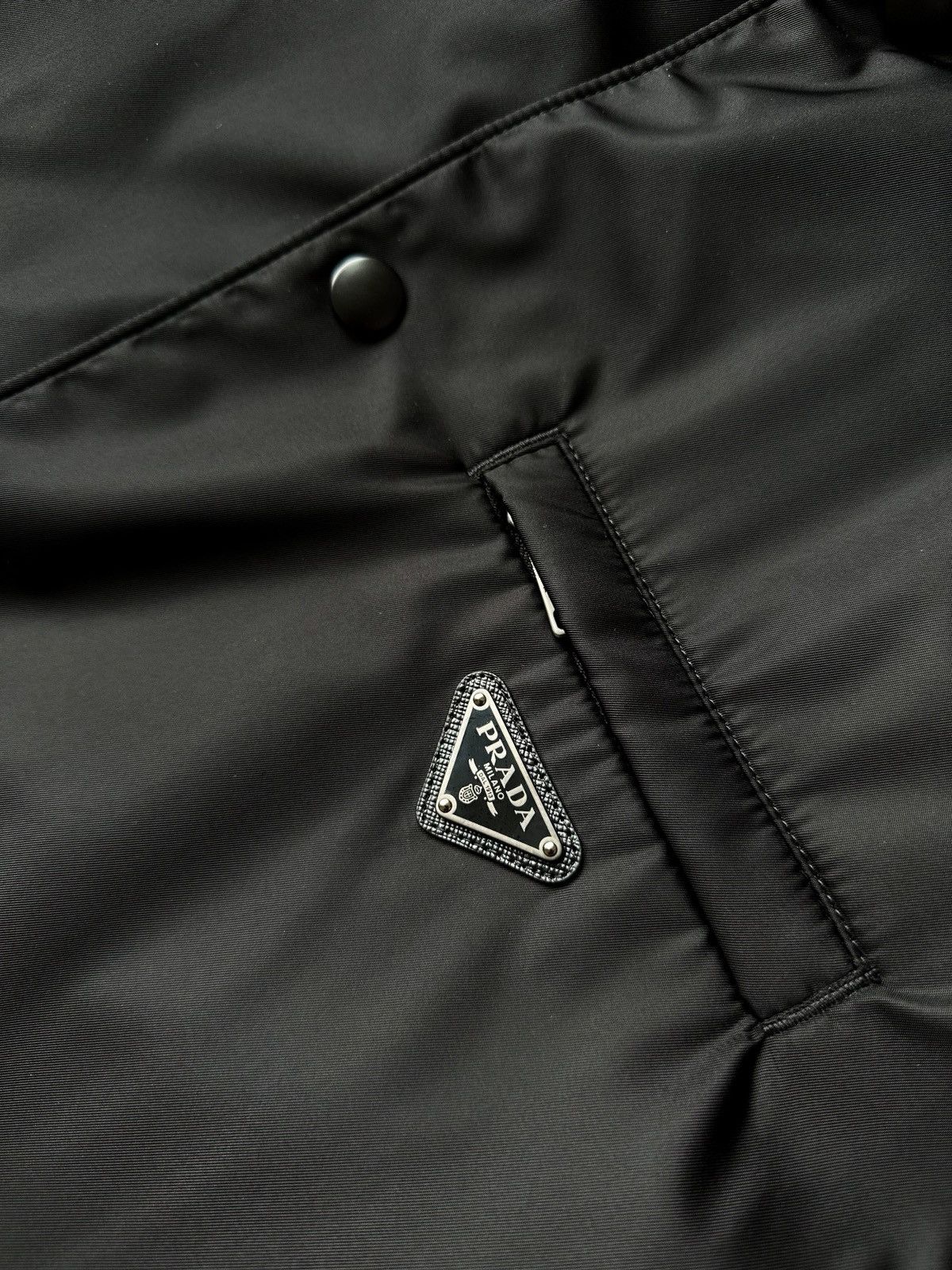Adidas × Prada ❗️NEW❗️ Prada x adidas Re-Nylon Track Coat - Black Size US L / EU 52-54 / 3 - 4 Thumbnail