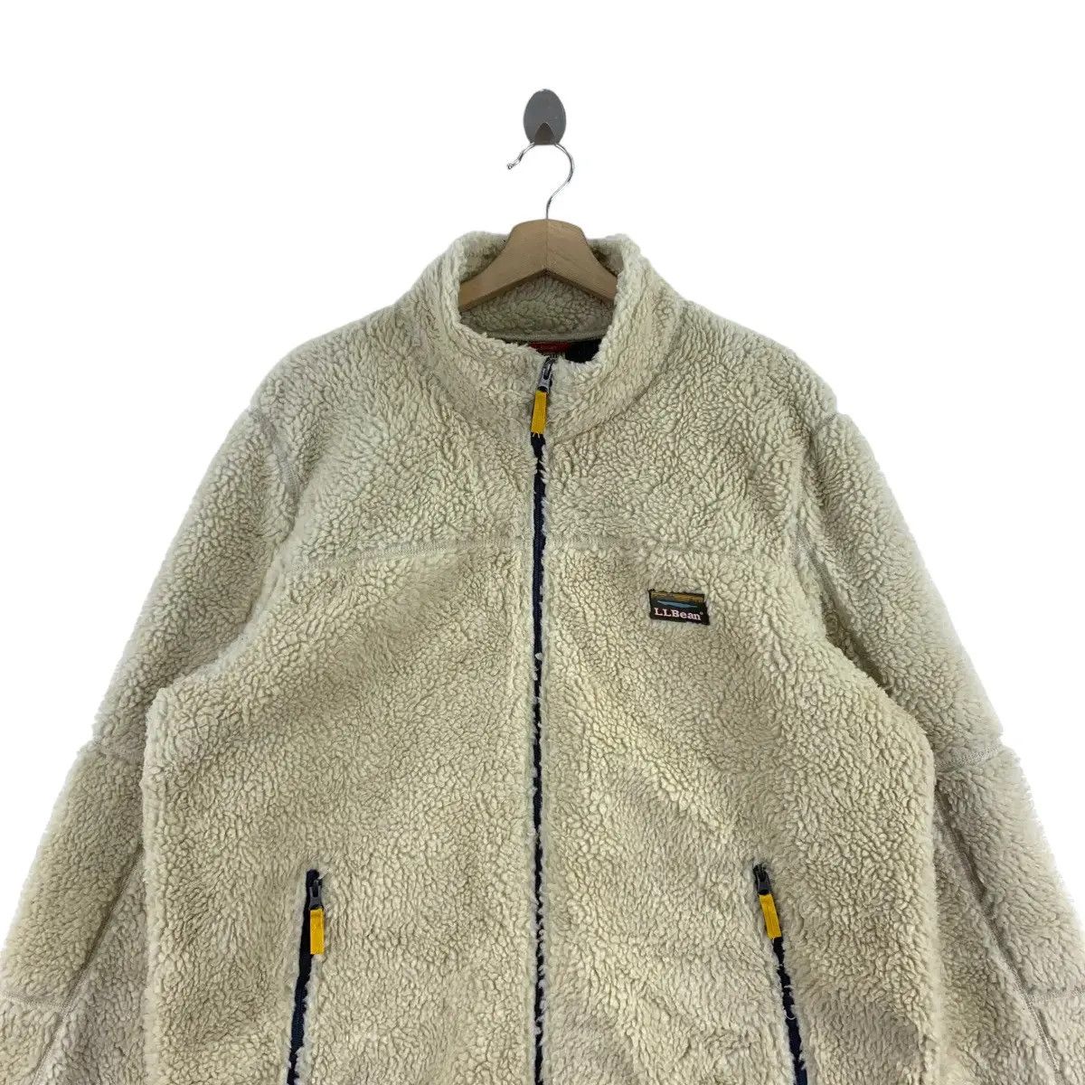 L.L. Bean Vintage L.L. BEAN USA Deep Pile Sherpa Fleece Jacket Parka Size US XL / EU 56 / 4 - 5 Thumbnail