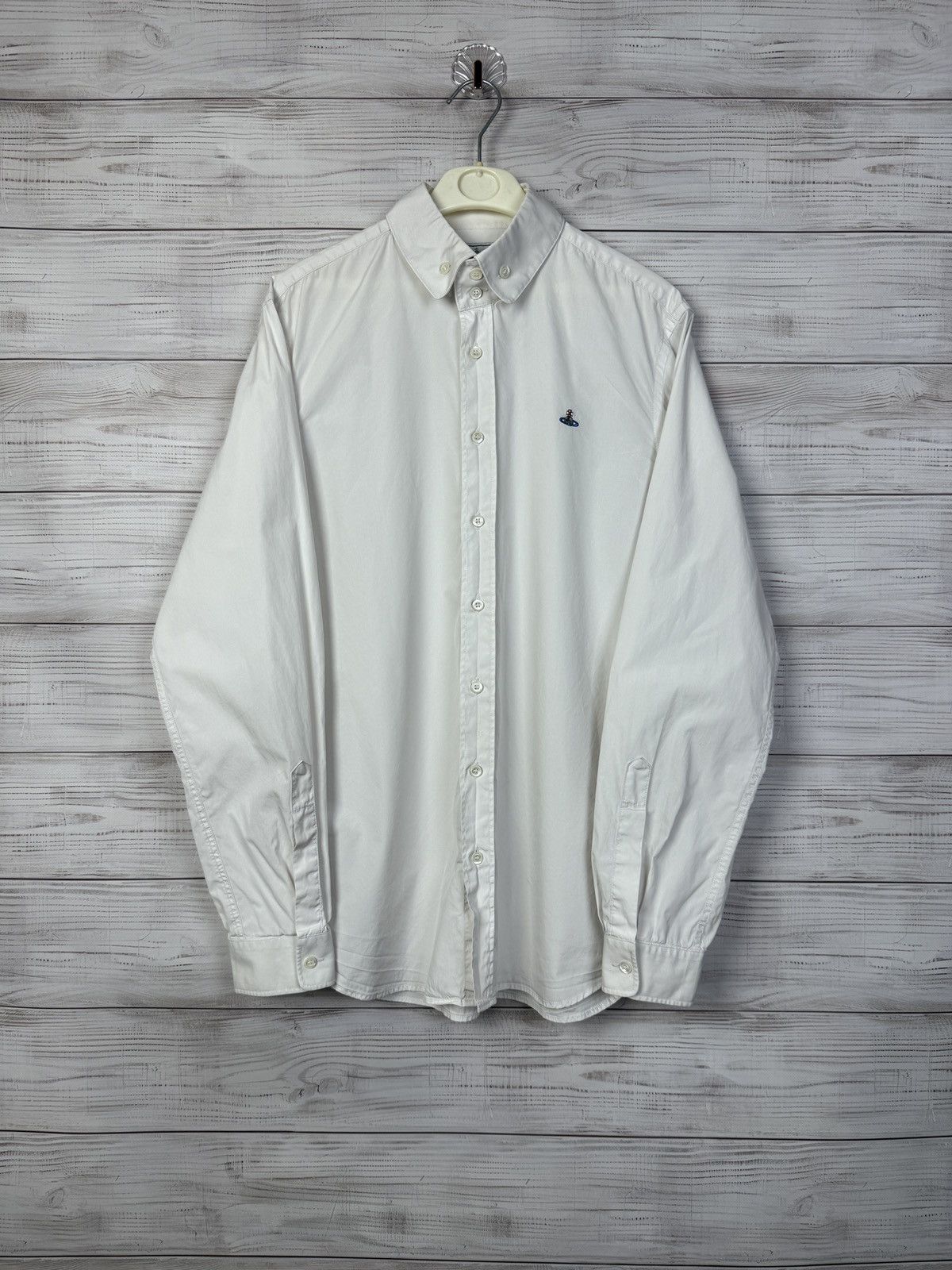 Vivienne Westwood Vivienne Westwood Shirt Button Up Long Sleeve Size US L / EU 52-54 / 3 - 1 Thumbnail