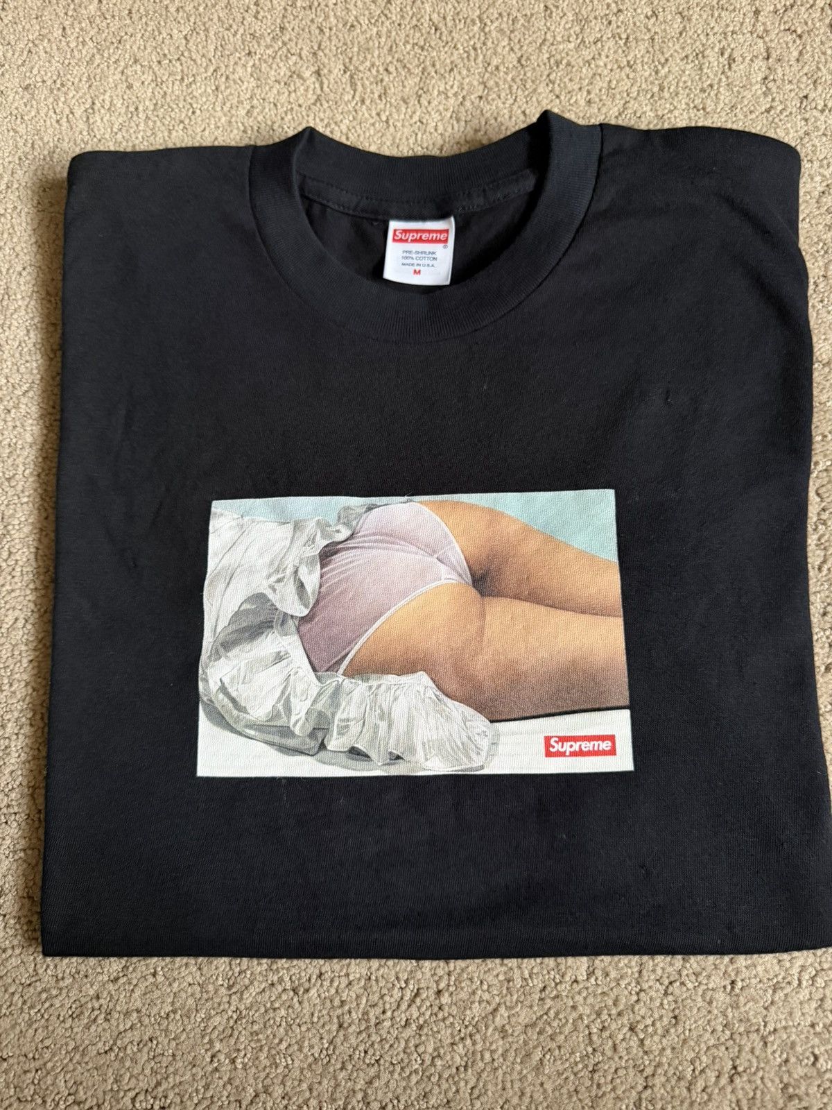 Supreme Supreme FW22 Maude Tee Black Size Medium Brand New Size US M / EU 48-50 / 2 - 1 Thumbnail