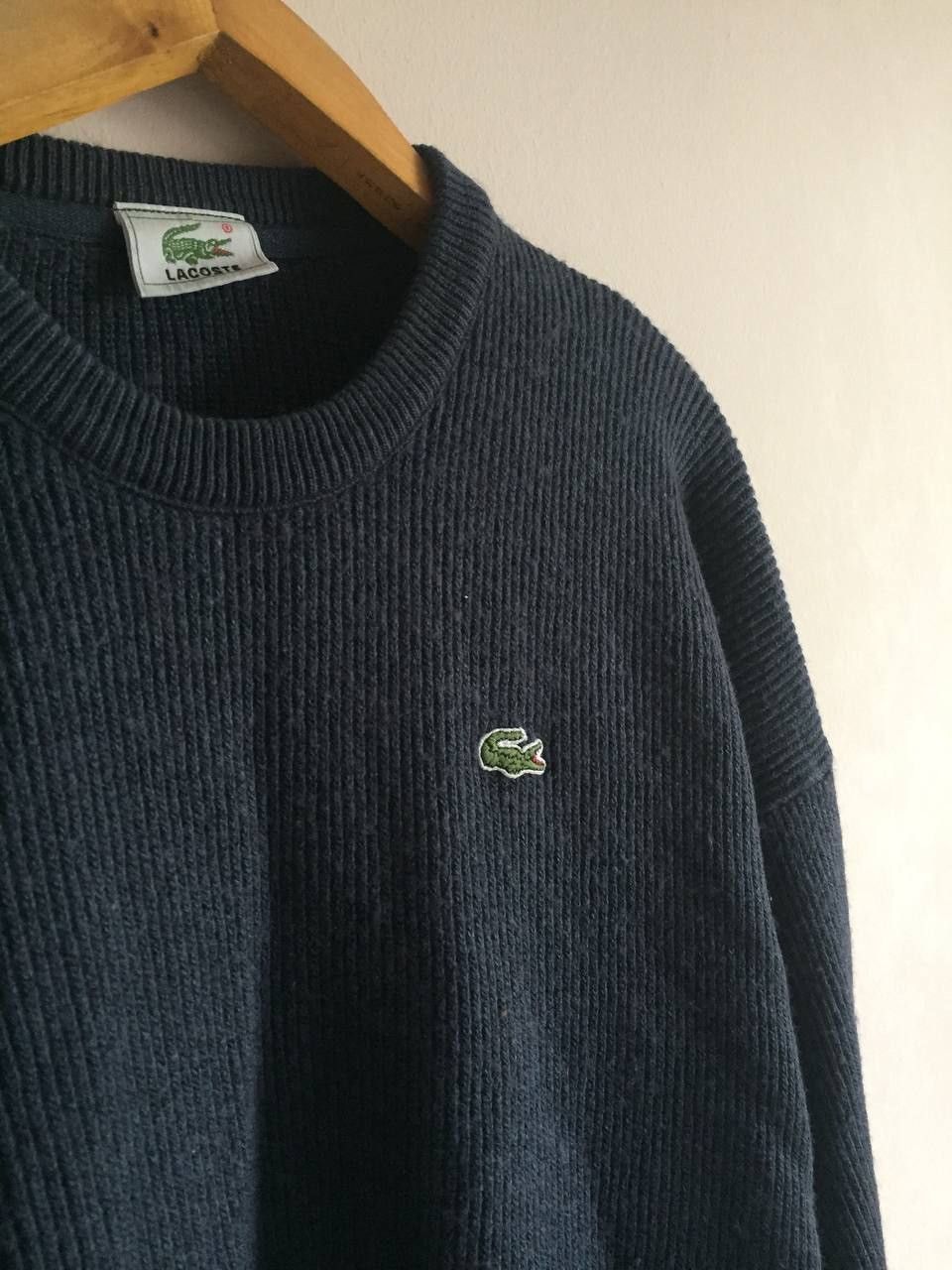 Lacoste Vintage Lacoste Sweater Wool Knit Baggy 90s Size US S / EU 44-46 / 1 - 2 Thumbnail