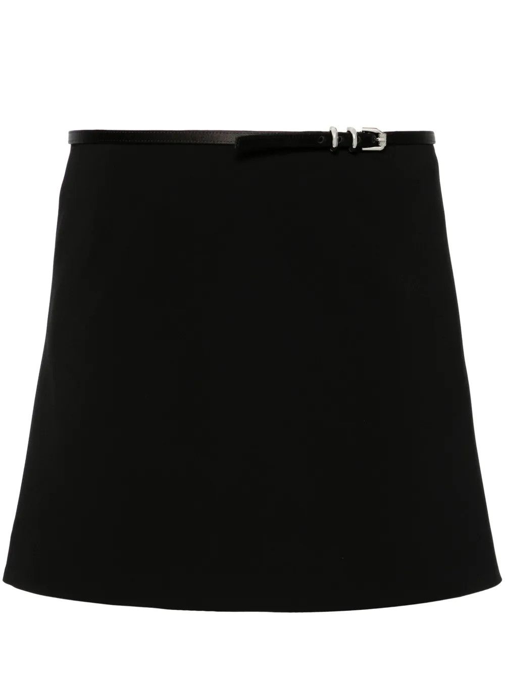 o1y0925 Mini Skirt in Black