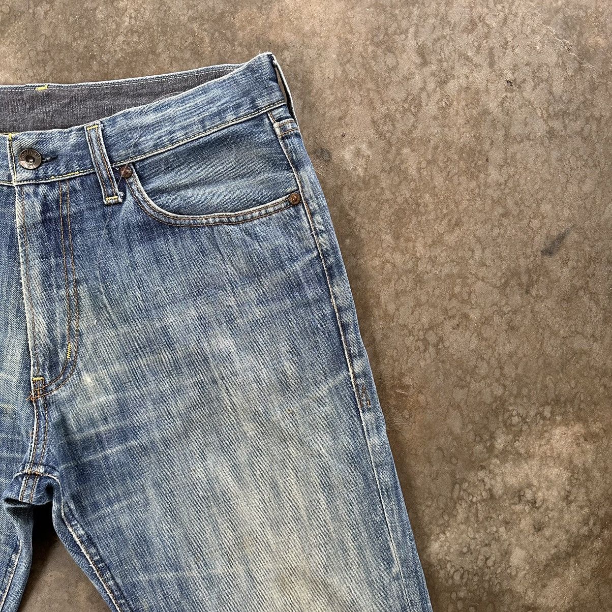 Japanese Brand Vintage SealKay Italy Faded Distressed Denim Jean Pant Size US 33 - 4 Thumbnail