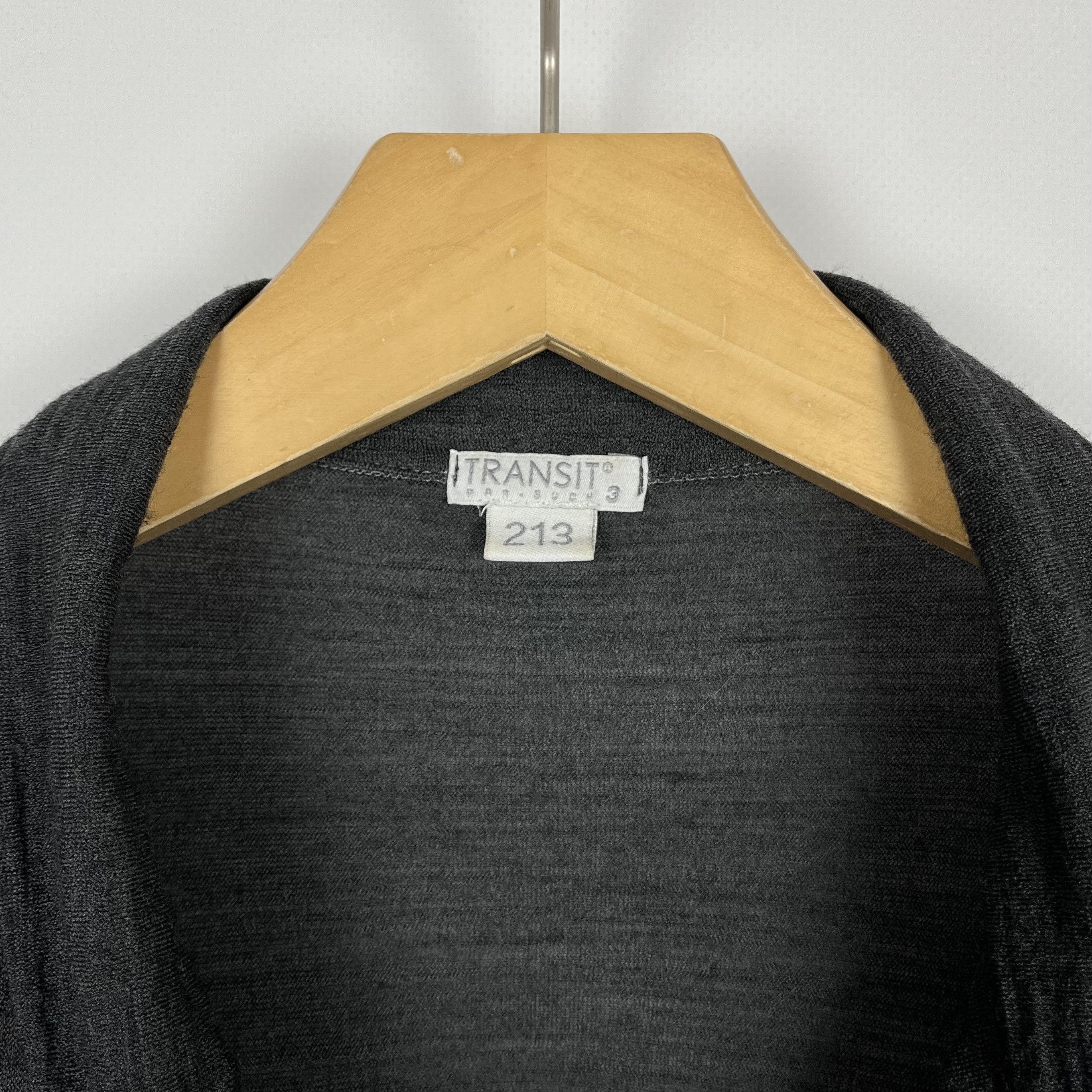 Transit Ladies Transit Par-Such Avant-Garde Cardigan Sweater Size M / US 6-8 / IT 42-44 - 8 Thumbnail