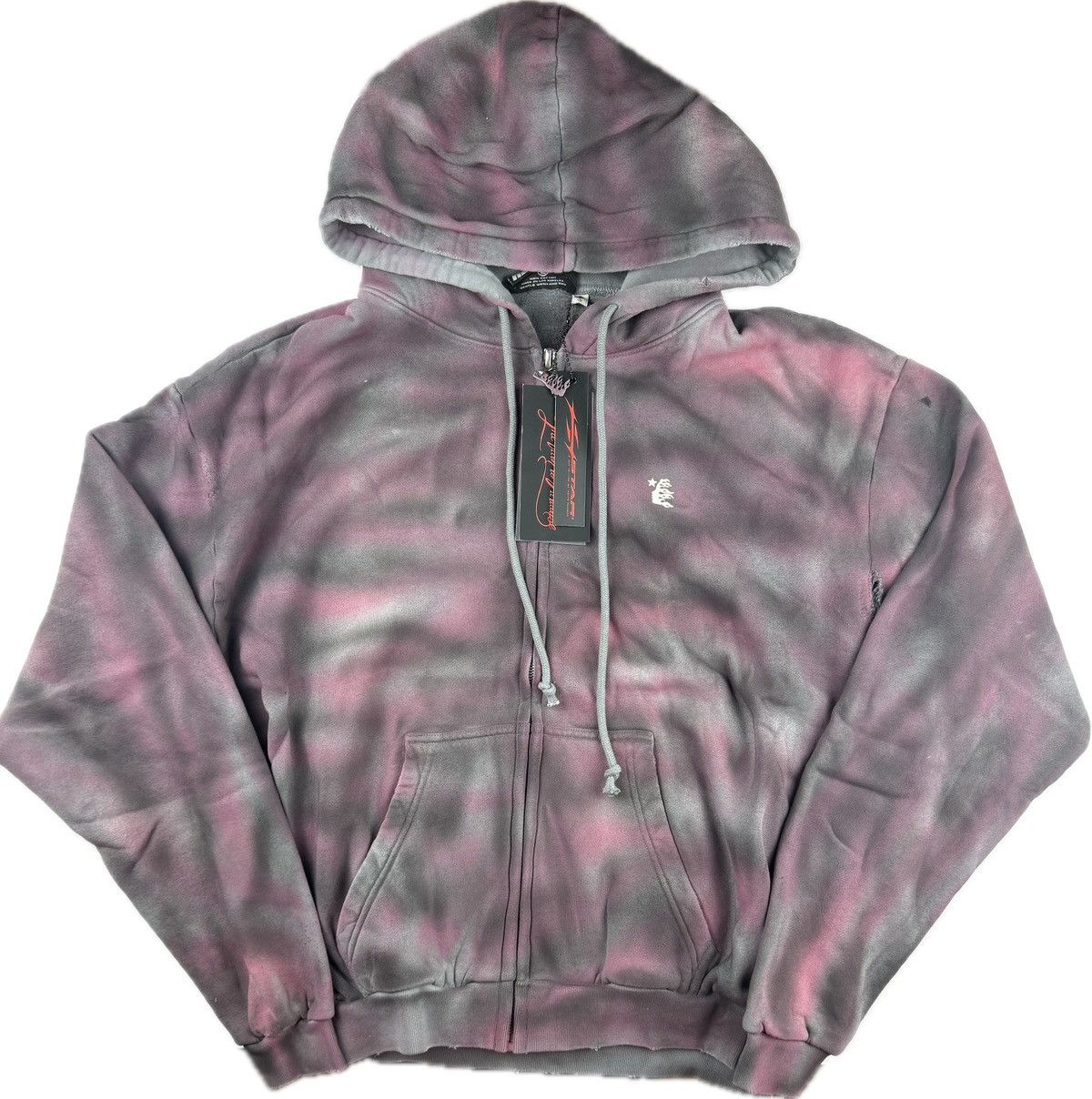 HELLSTAR Hellstar Airbrushed Zip Up Hoodie Size US S / EU 44-46 / 1 - 1 Thumbnail