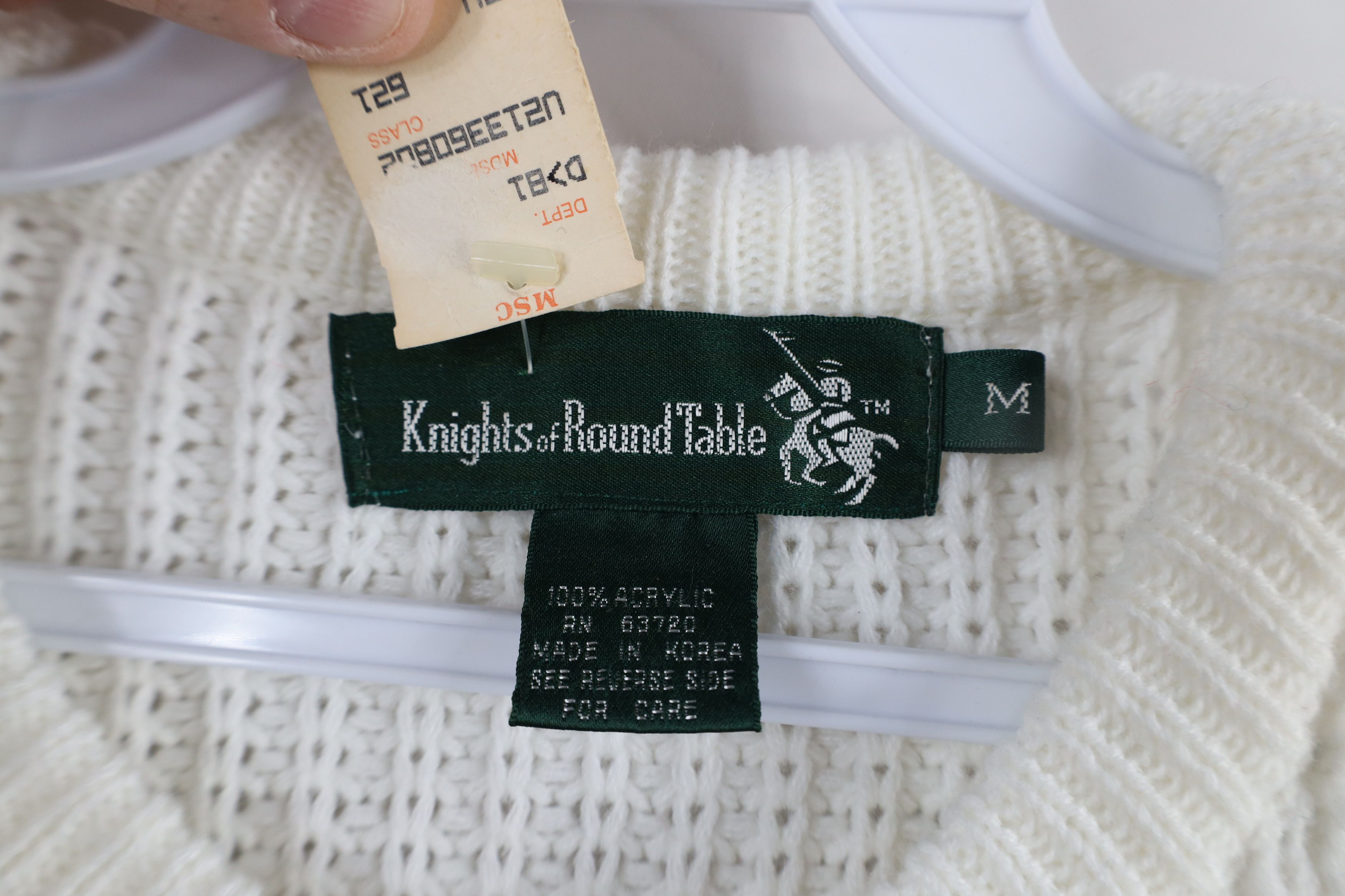 Vintage Deadstock Vintage 90s Streetwear Chunky Ribbed Knit Sweater Size US M / EU 48-50 / 2 - 5 Thumbnail