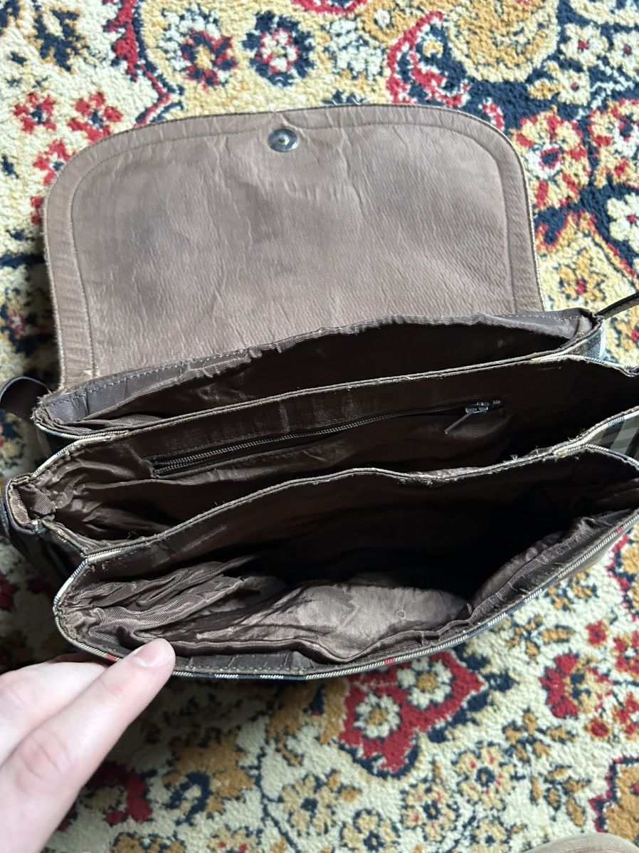 Burberry × Vintage Vintage burberry nova check shoulder bag Size ONE SIZE - 13 Thumbnail