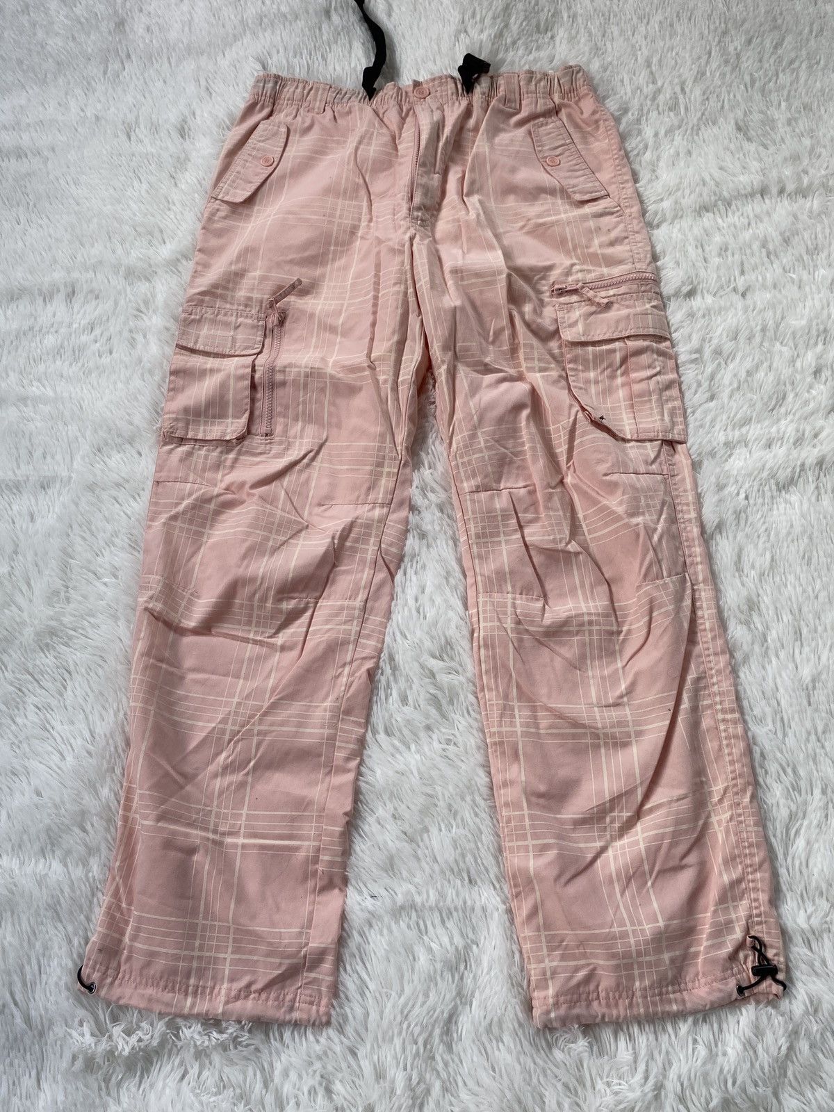 Japanese Brand 💥BINDING NOW💥BARCEDOS Checkered Cargo Pant multipocket Size US 34 / EU 50 - 3 Thumbnail