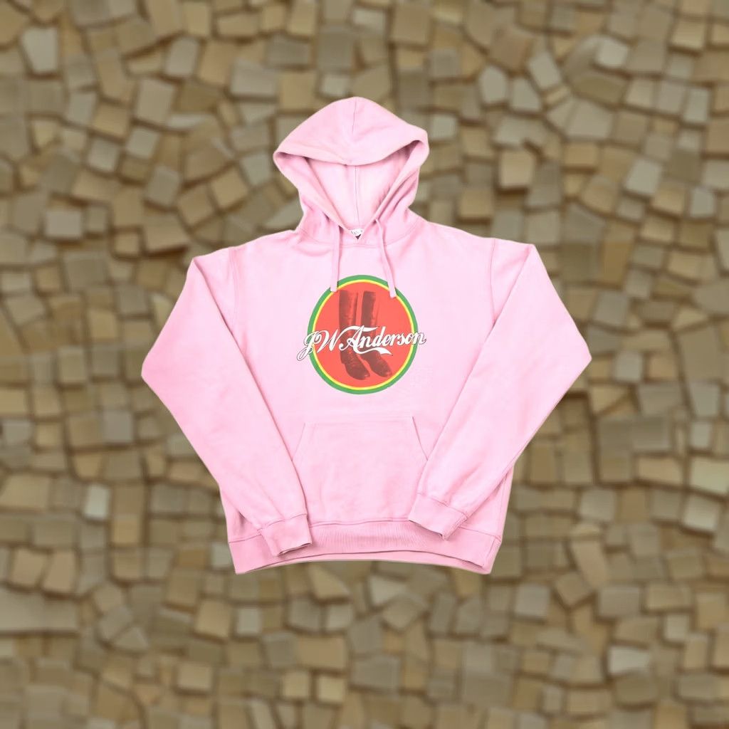 JW Anderson JW Anderson Candyfloss Pink Cola Boots Hoodie Hoody JE39MS18 Size S Mens Hoodie Pink Boots Cola Candyfloss 90s style JE39MS18 Size US S / EU 44-46 / 1 - 1 Thumbnail