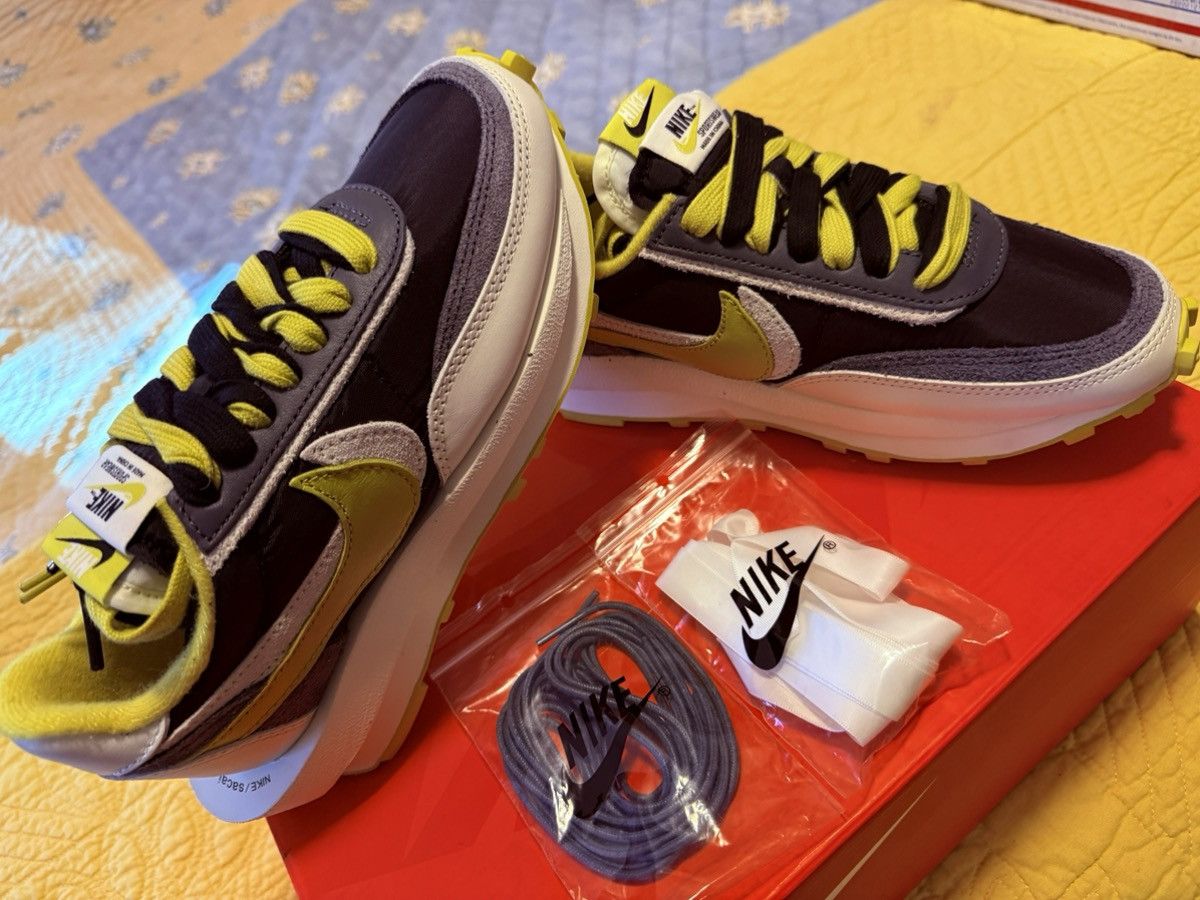 Nike × Sacai × Undercover Nike Sacai Undercover June Takahashi LD Waffle Citron Yellow Size US 5.5 / IT 35.5 - 2 Thumbnail