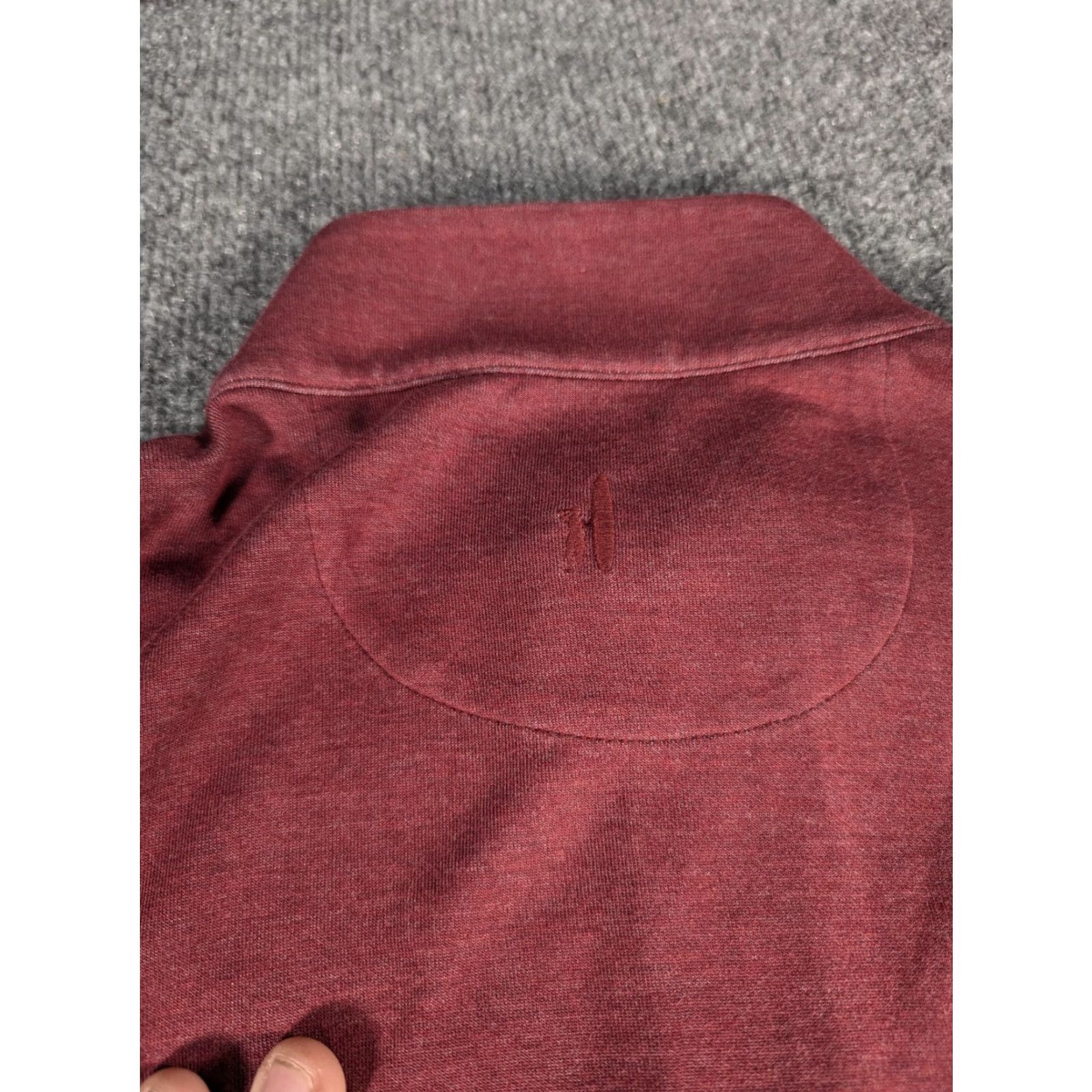 johnnie-O johnnie-O Pullover Shirt 1/4-Zip Mens L Red Knit 1/4 Zip Logo Vintage: No Classic Beach preppy Sports Size US L / EU 52-54 / 3 - 4 Thumbnail